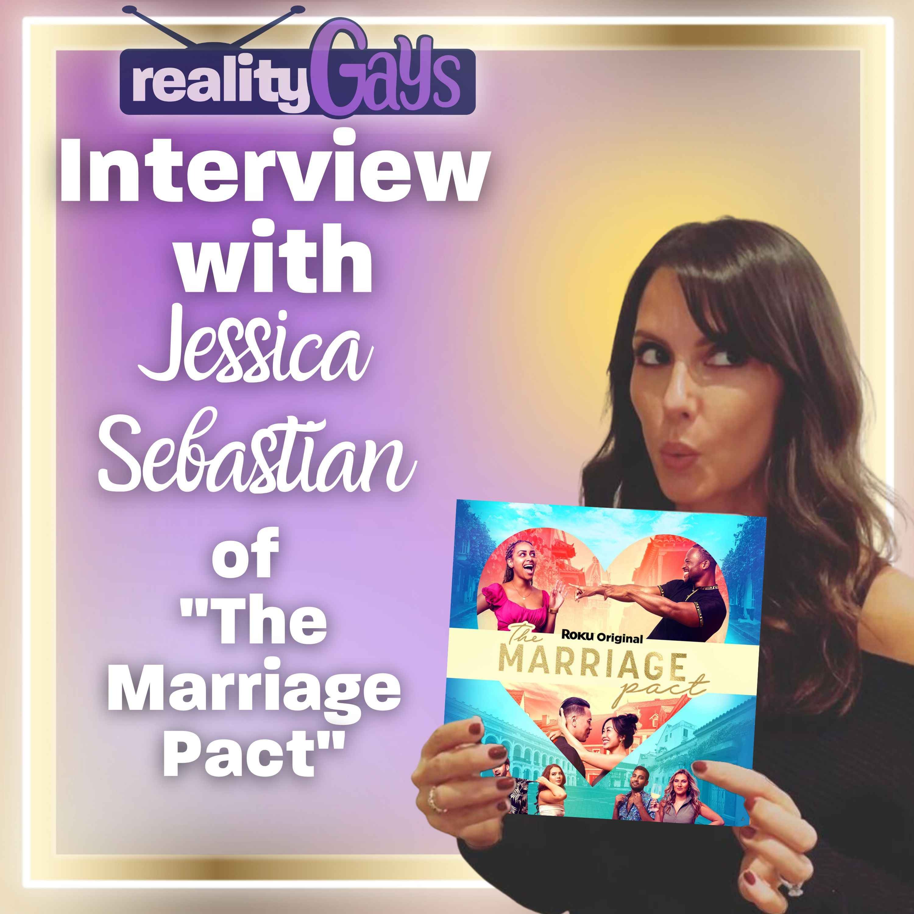 cover art for Interview with Jessica Sebastian, EP of Roku Channel's "The Marriage Pact"