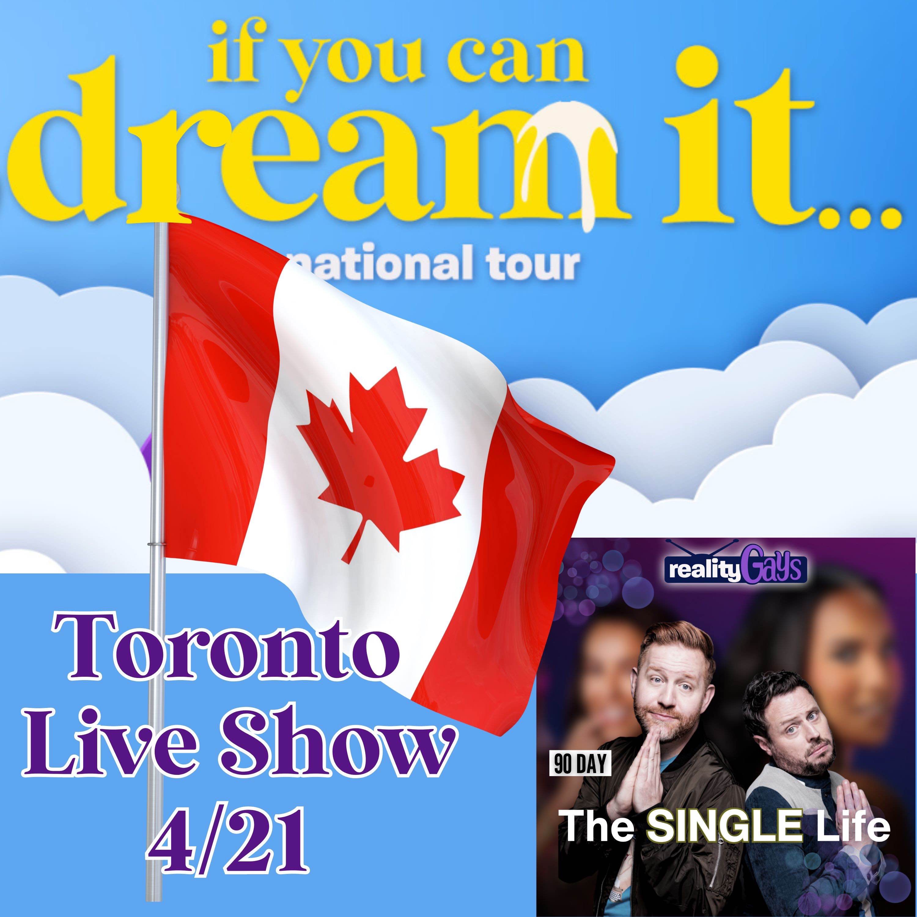 cover art for Live from Toronto! 90 Day: The Single Life 0416 
