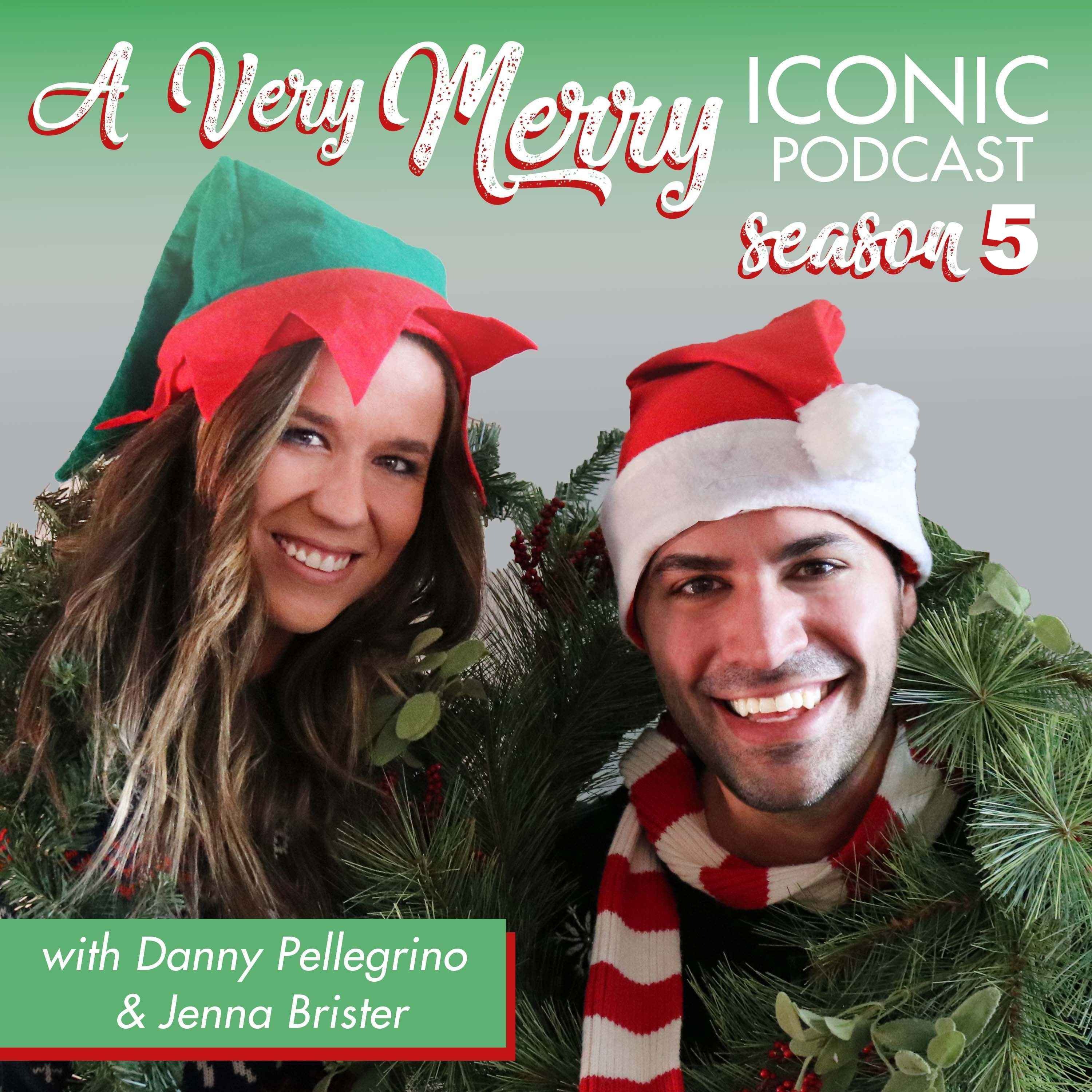 cover art for A Very Merry Iconic Podcast Season 2 Trailer!