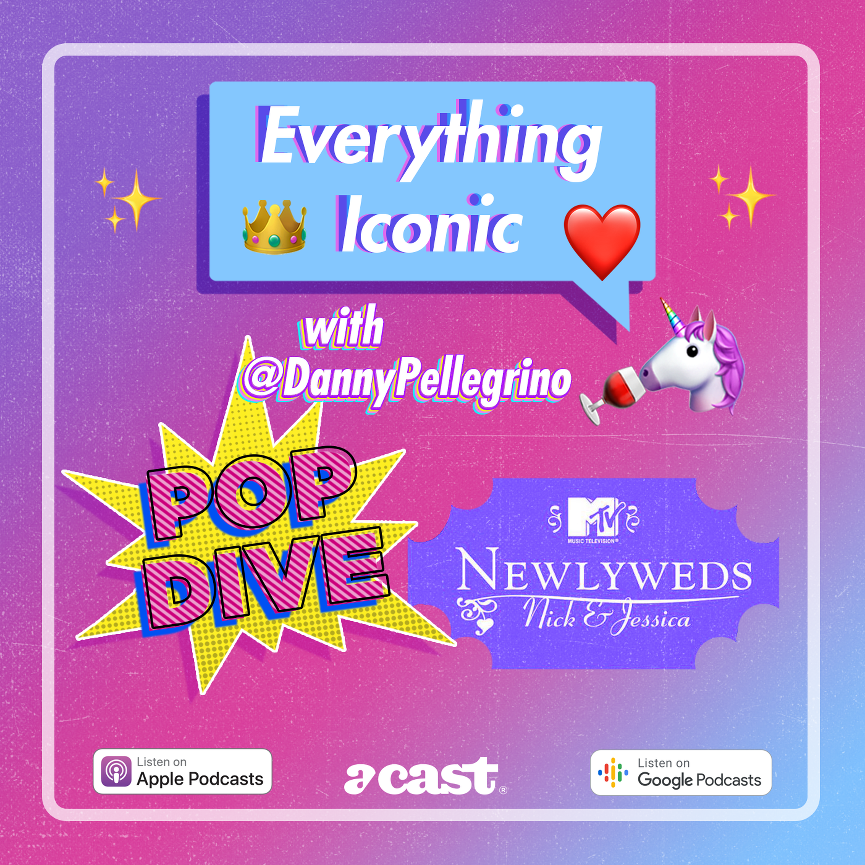 cover art for #47 POP Dive: MTV Newlyweds Nick and Jessica