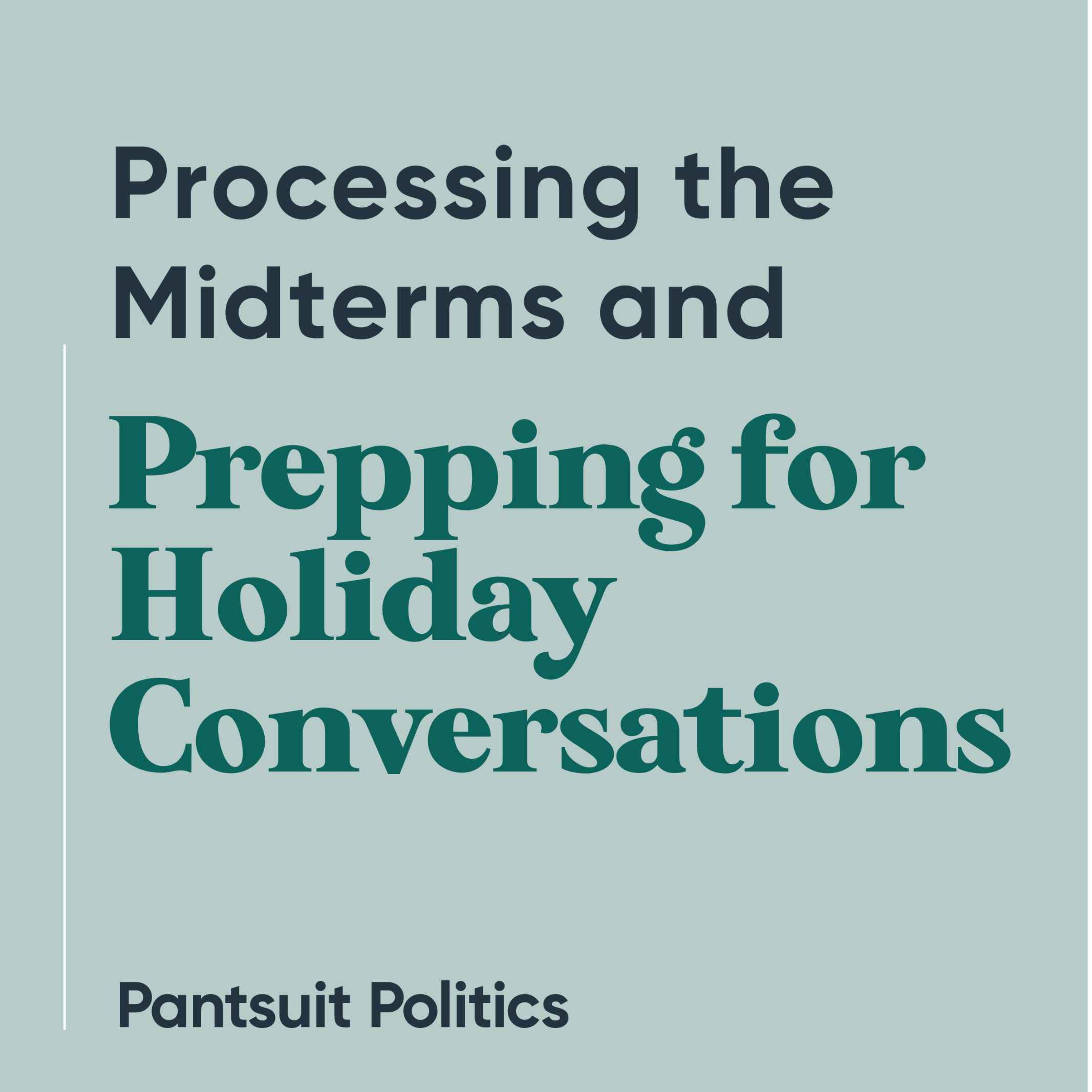 Processing the Midterms and Prepping for Holiday Conversations
