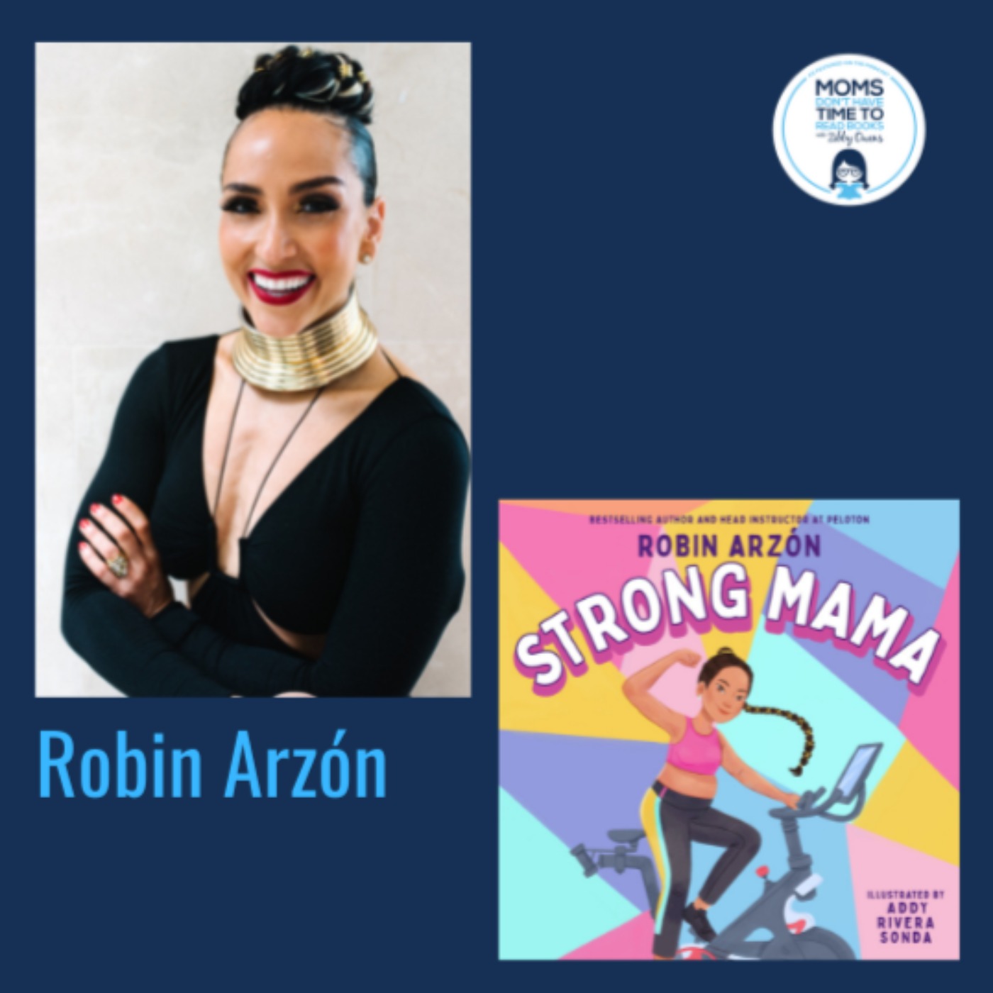 cover art for Robin Arzón, STRONG MAMA