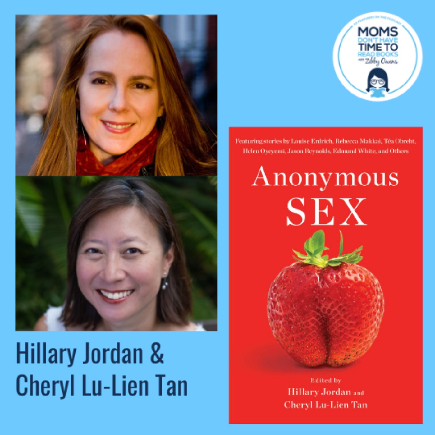 Hillary Jordan and Cheryl Lu-Lien Tan, ANONYMOUS SEX