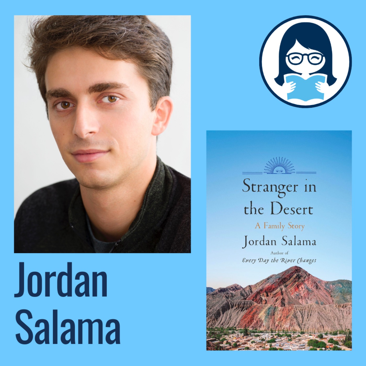 cover art for Jordan Salama, STRANGER IN THE DESERT: A Family Story