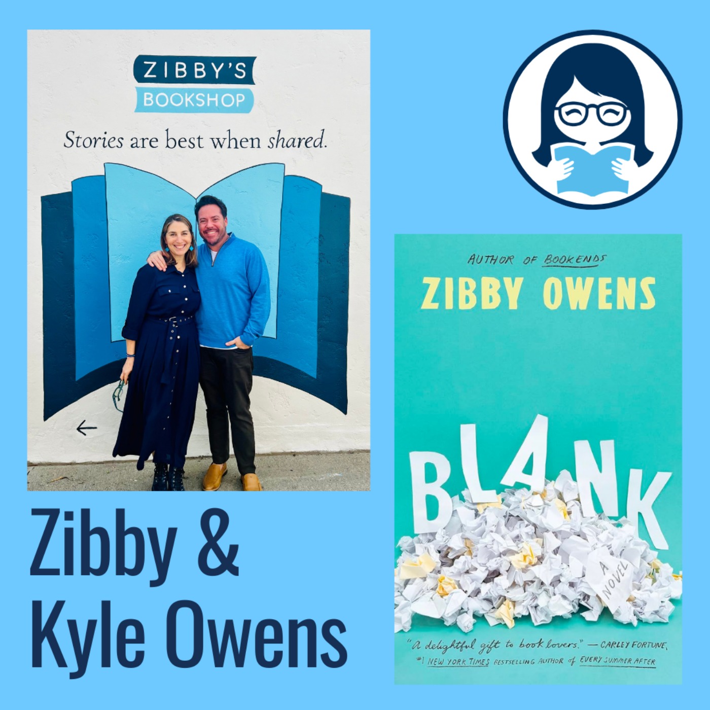 cover art for Zibby discusses BLANK with Kyle Owens