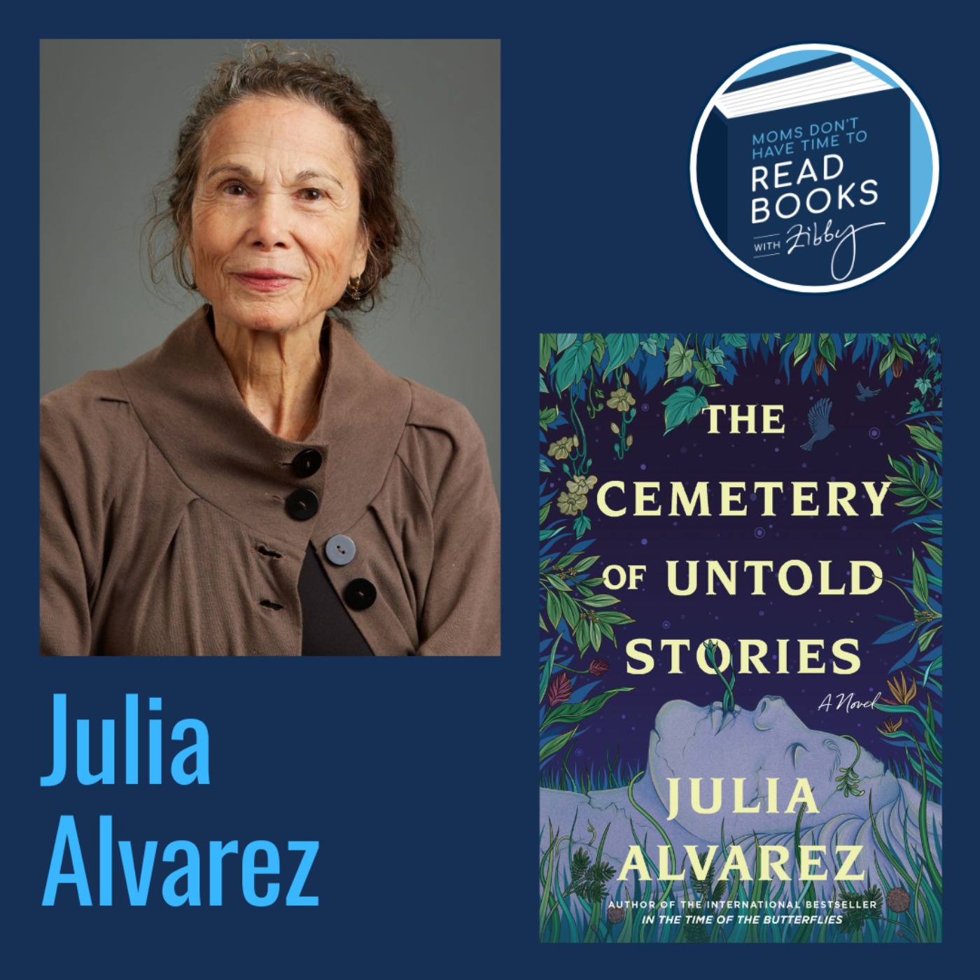 cover art for Julia Alvarez, THE CEMETERY OF UNTOLD STORIES
