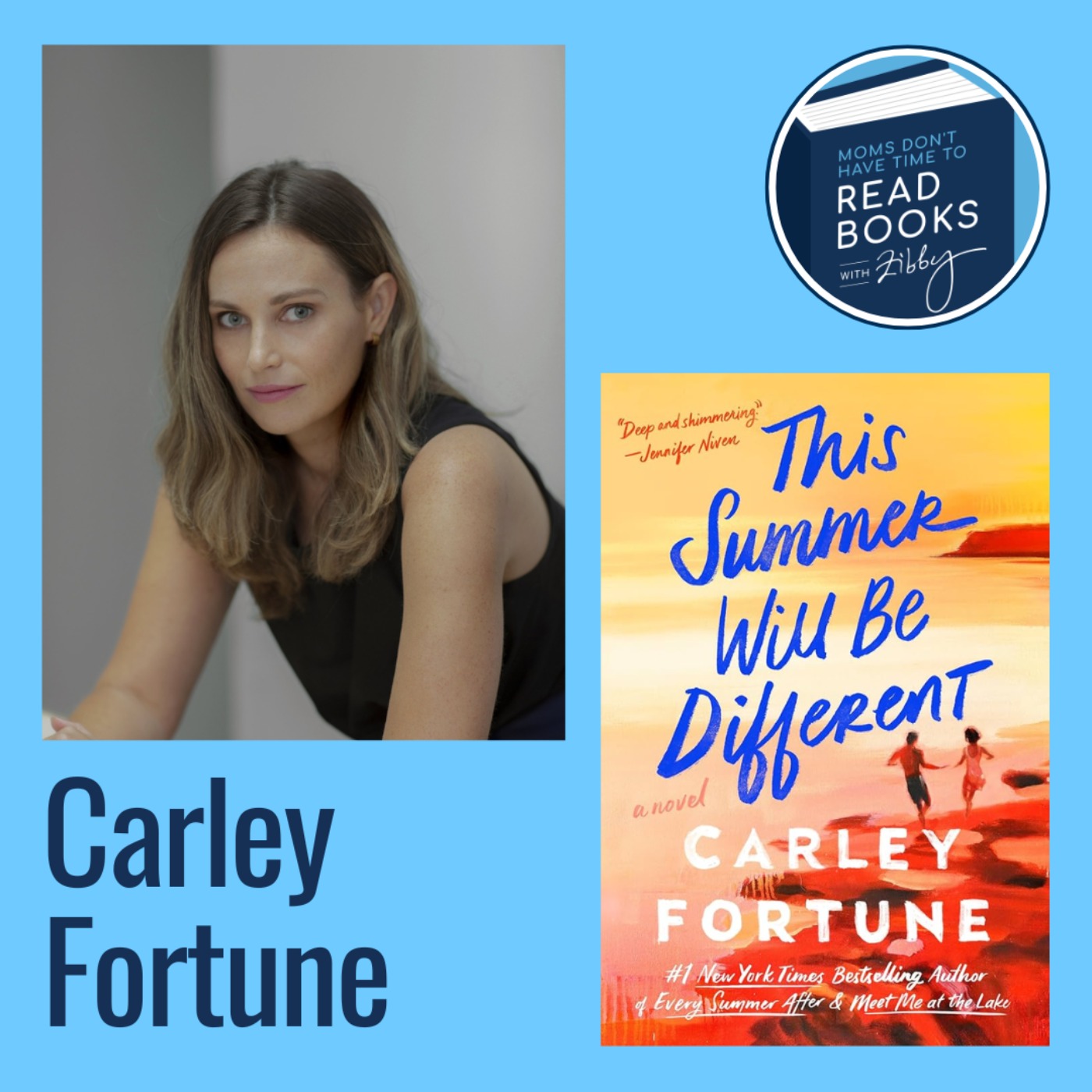 cover art for #1 NYT Bestseller! Carley Fortune, THIS SUMMER WILL BE DIFFERENT 