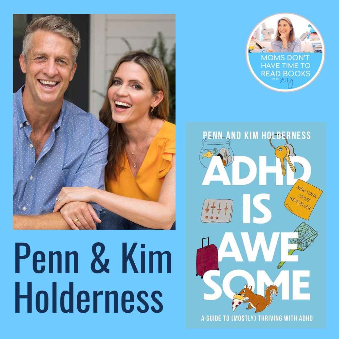 cover art for Award-Winning YouTubers! ADHD IS AWESOME: A Guide to (Mostly) Thriving with ADHD