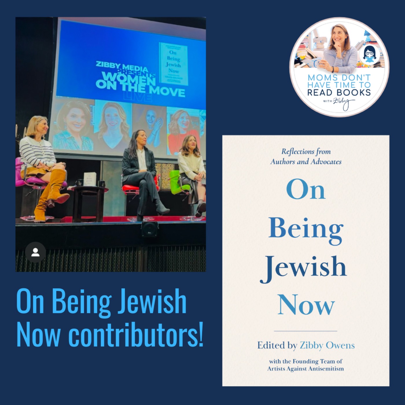 Streicker Center event with the On Being Jewish Now contributors!