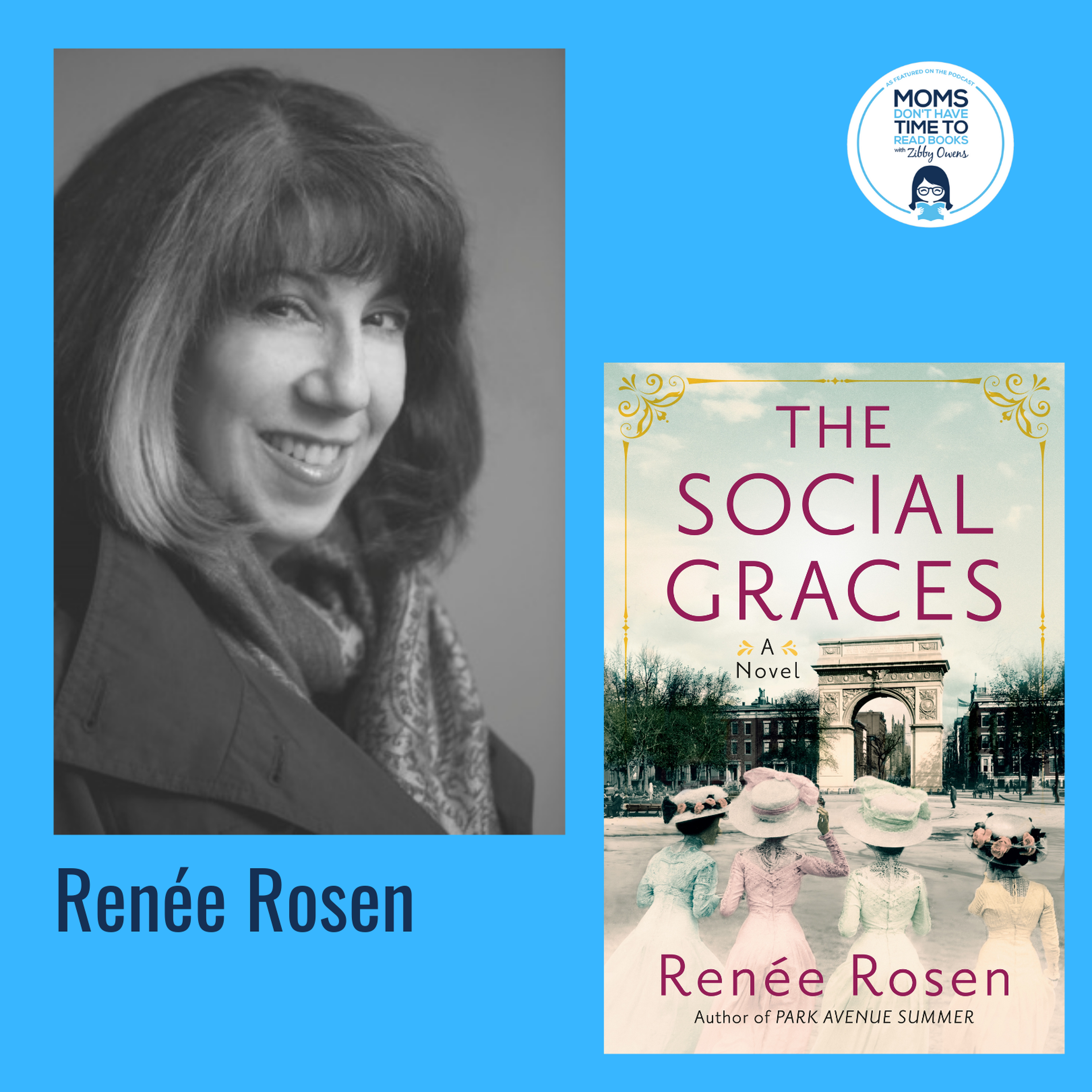 cover art for Renée Rosen, THE SOCIAL GRACES: A Novel