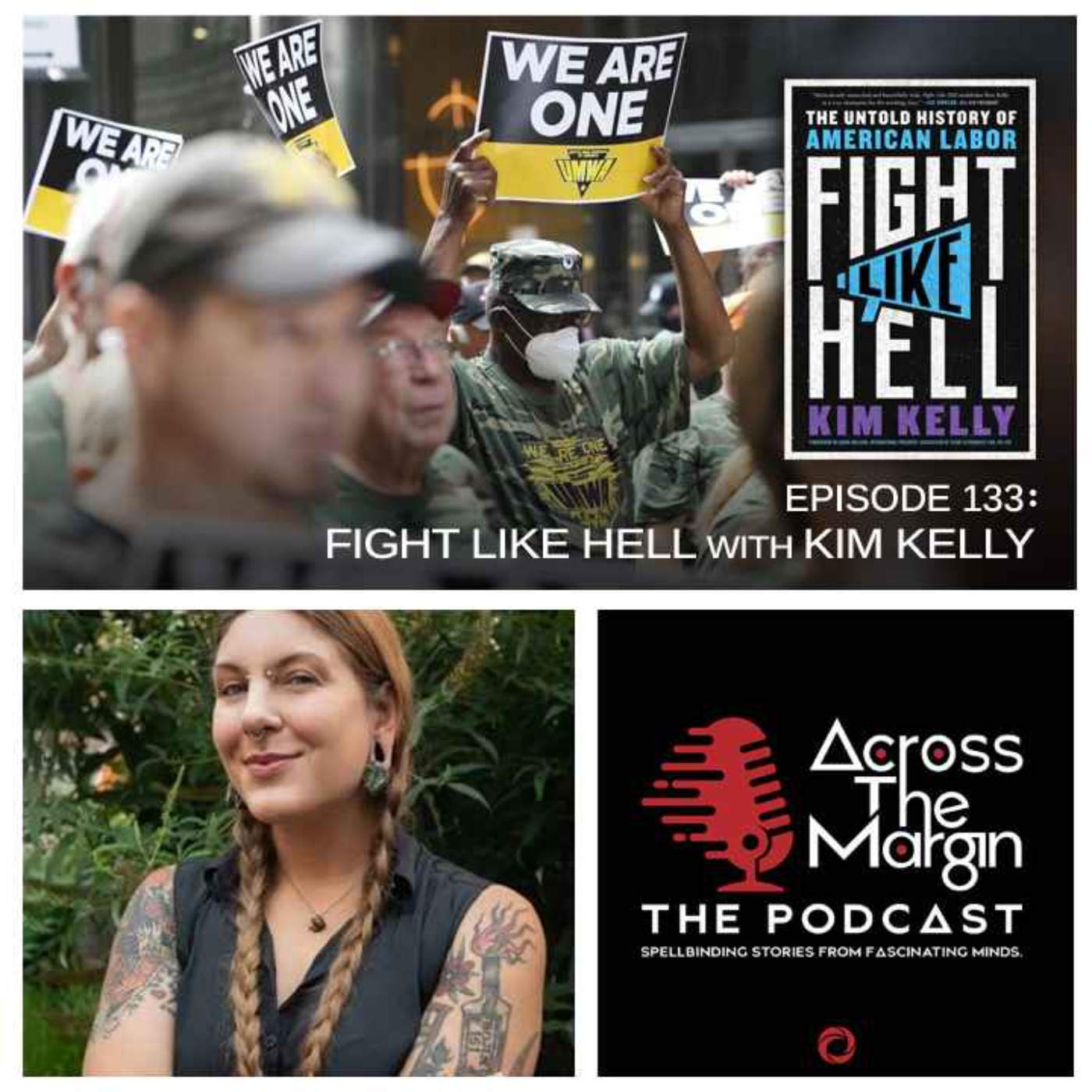 cover art for Episode 133: Fight Like Hell with Kim Kelly
