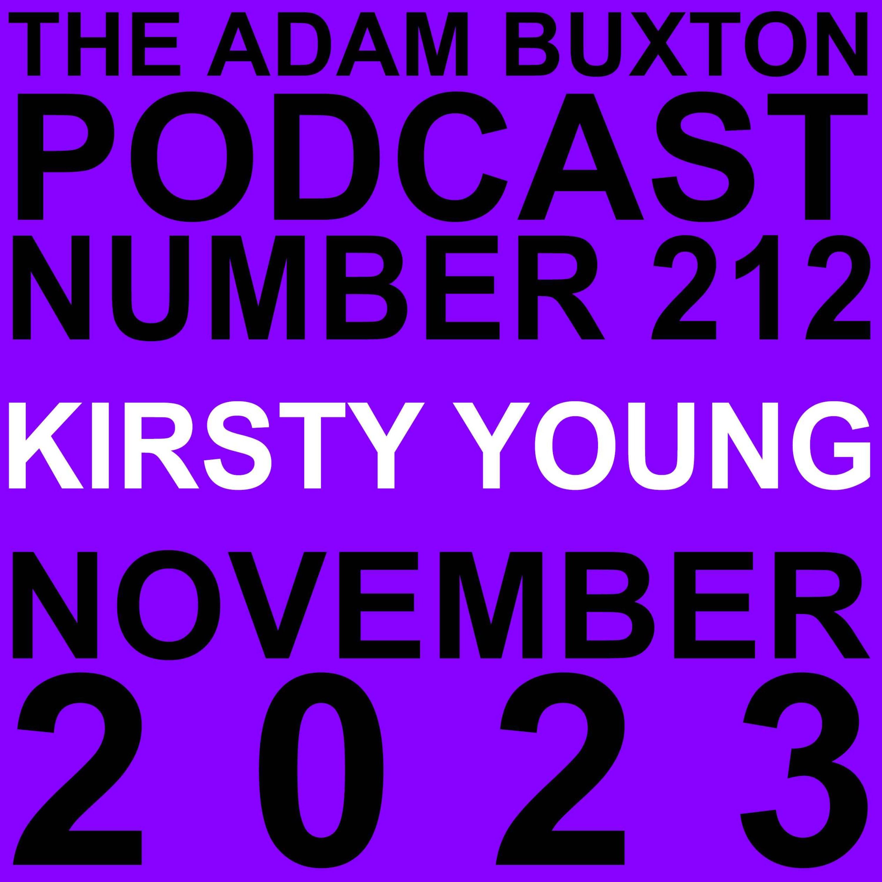 cover art for EP.212 - KIRSTY YOUNG