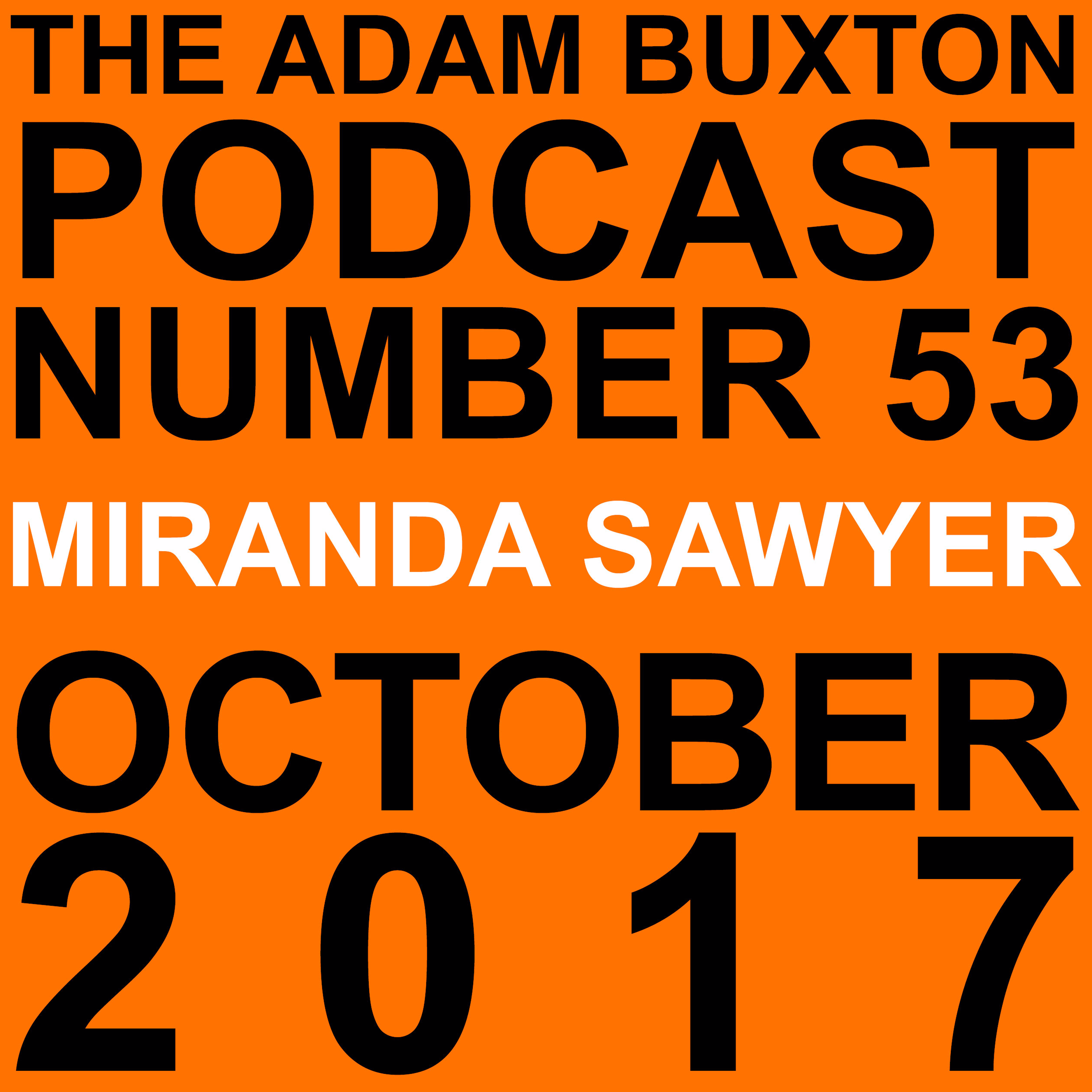 cover art for EP.53 - MIRANDA SAWYER