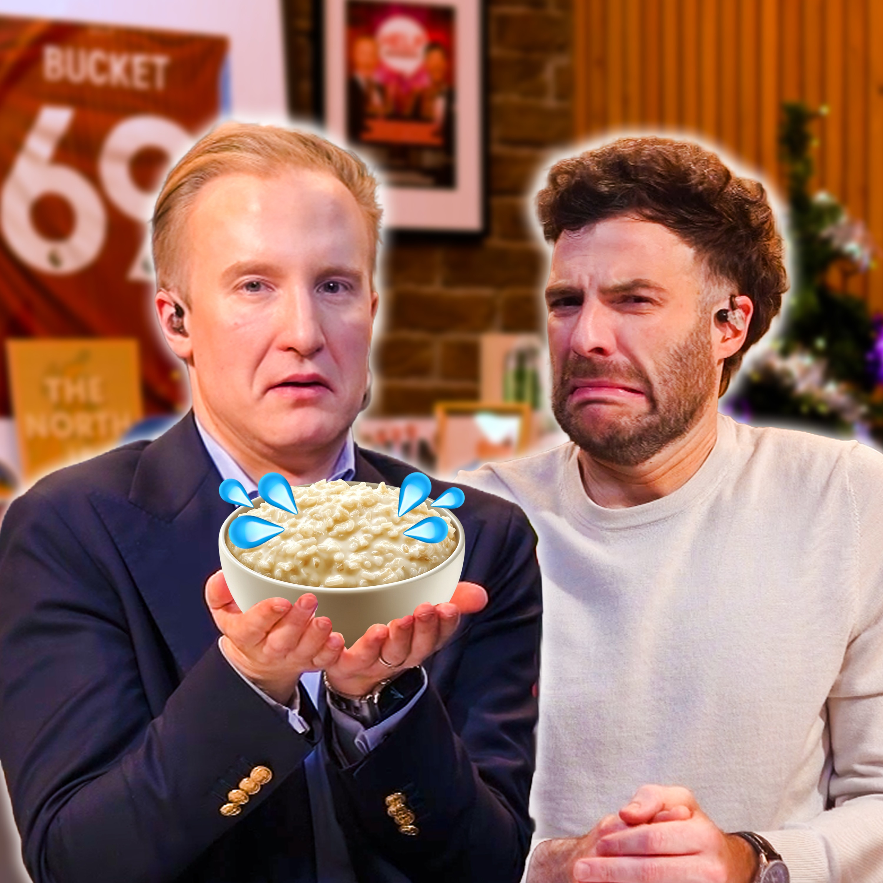 Help There’s MAN PORRIDGE On My Flannel | And William has been inspired by WETHERSPOONS