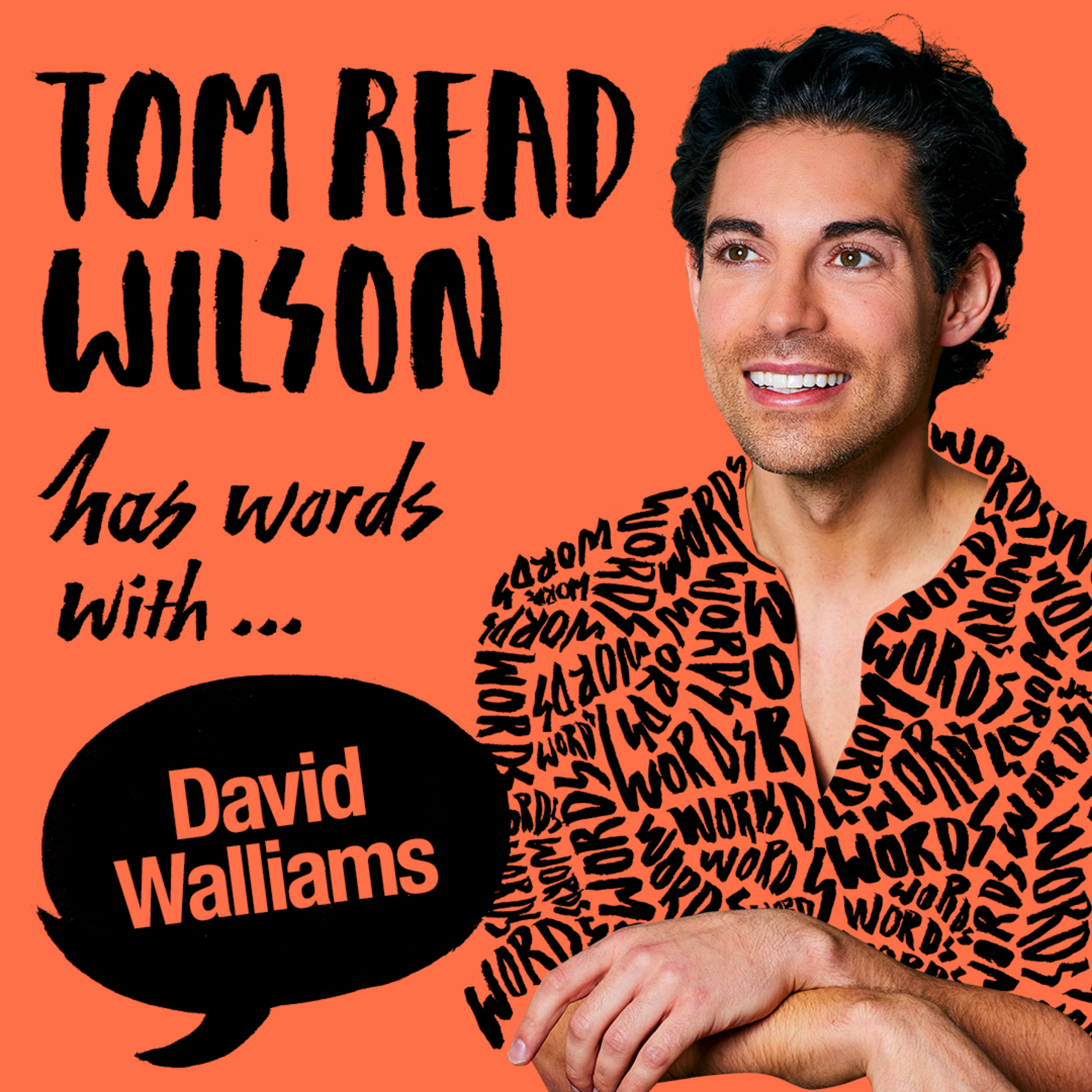 Tom Read Wilson has words with David Walliams