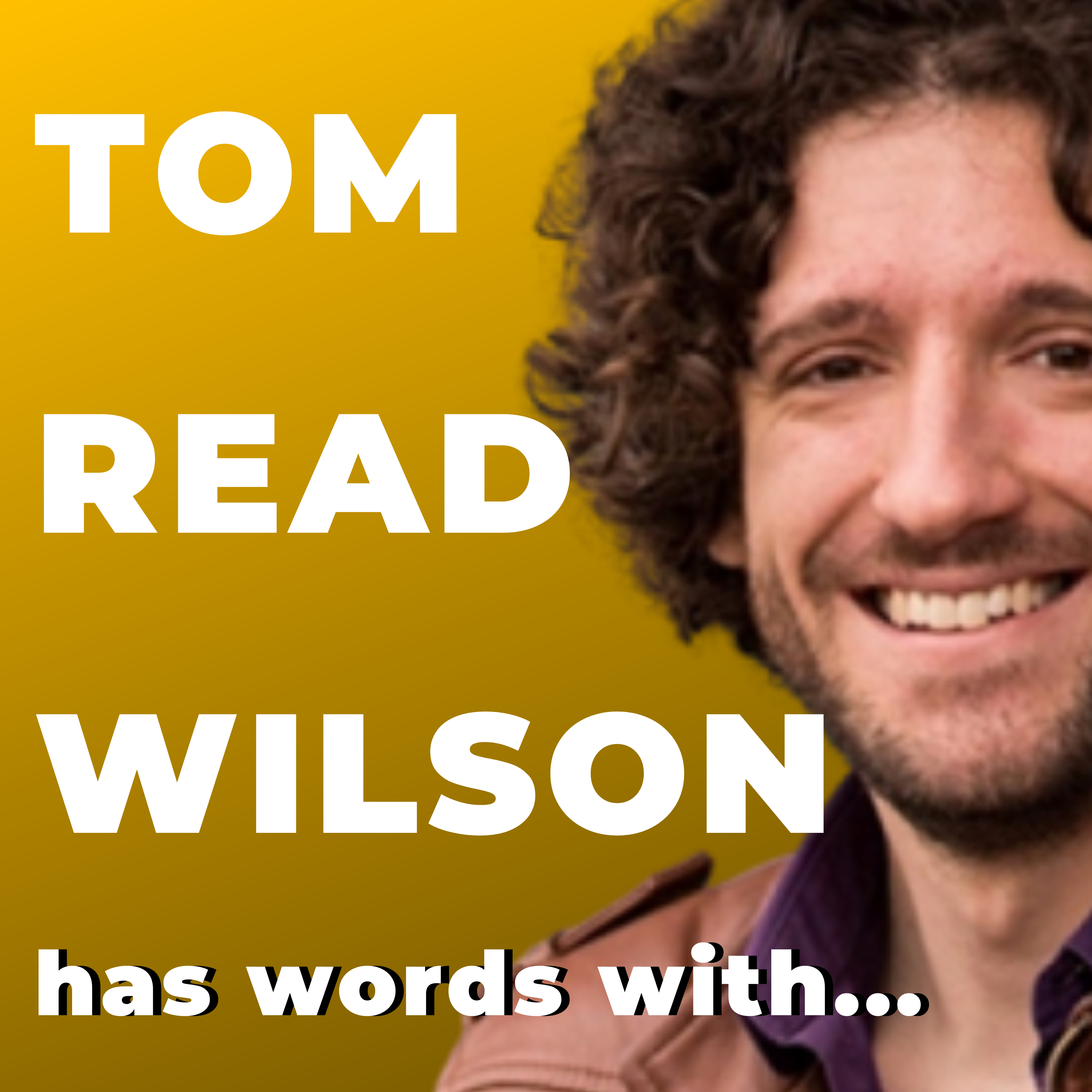 Tom Read Wilson has words with Greg Jenner