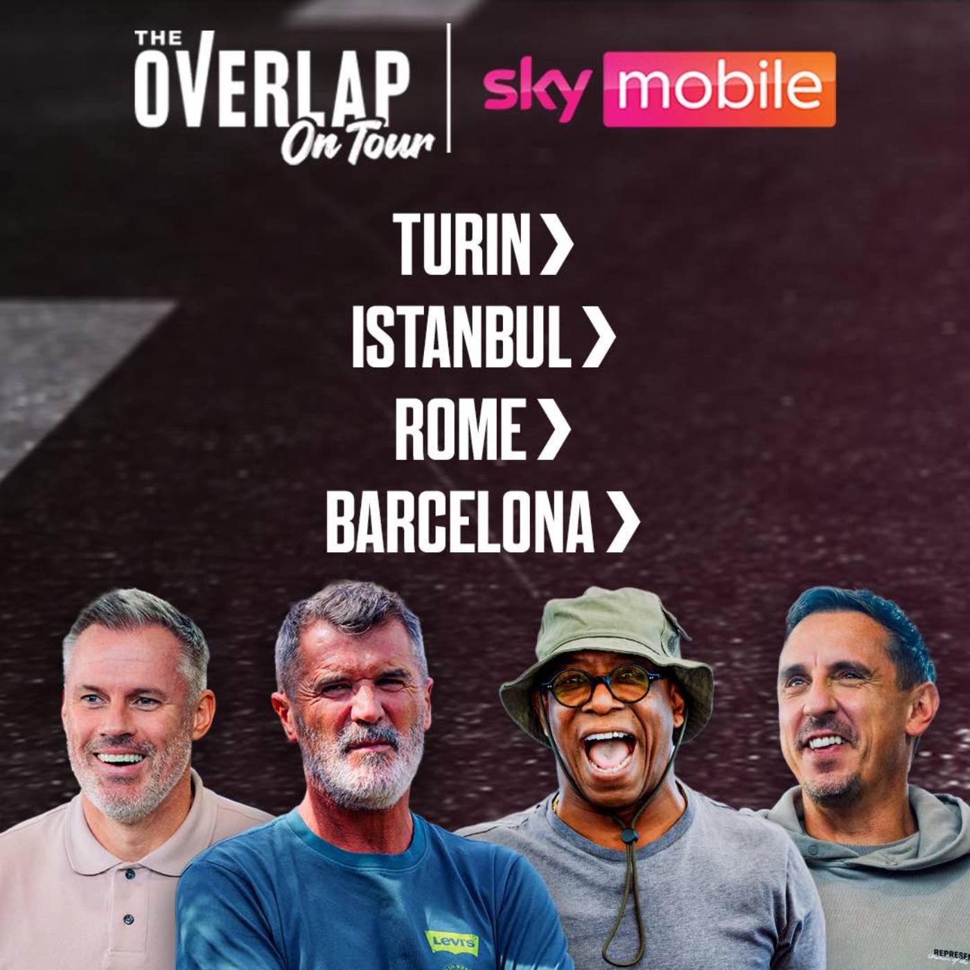   Fixing Football, Fry-Ups and Roy’s Ice Bath Rant! | Sky Mobile: The Overlap On Tour - podcast episode cover