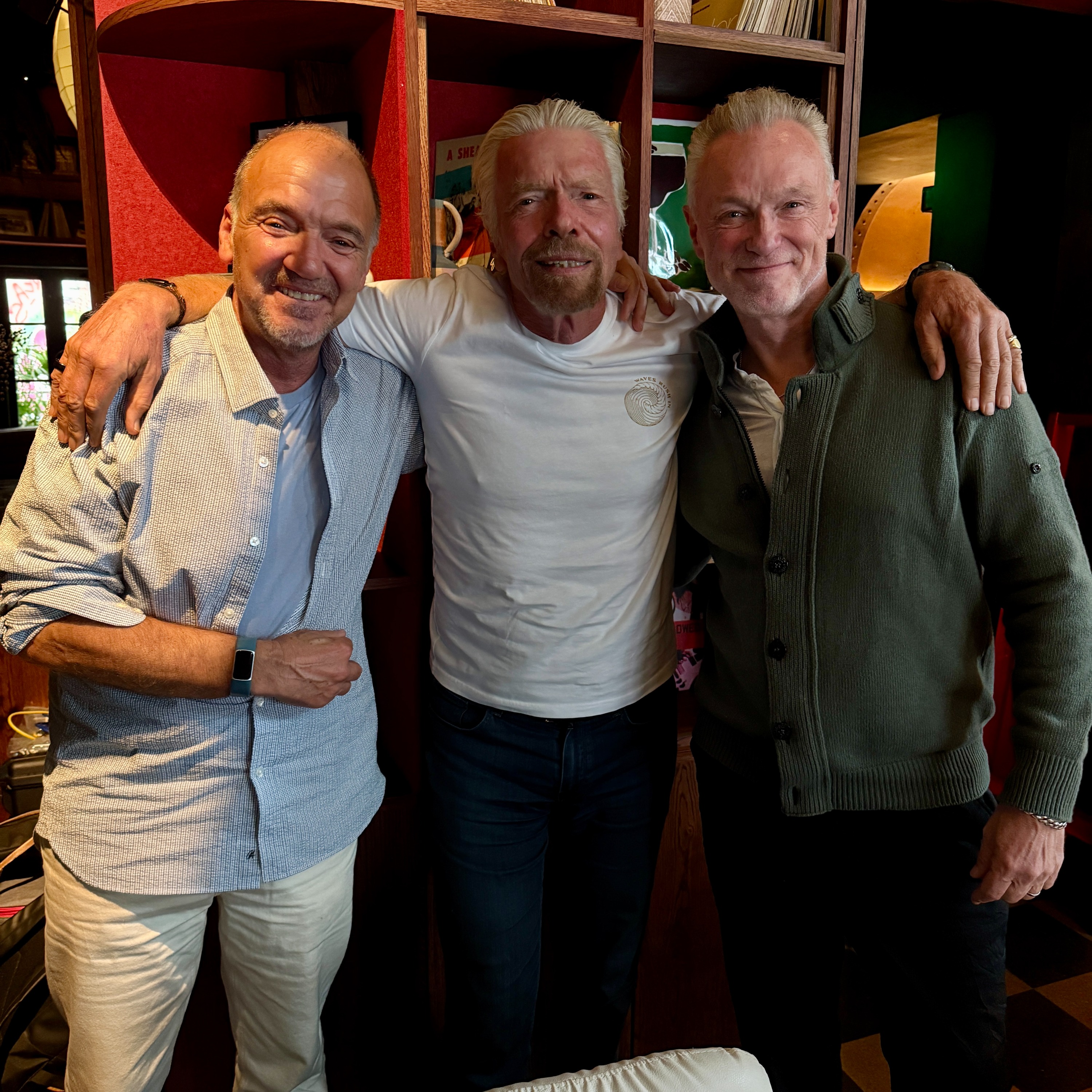 S10E6: Richard Branson talks to Gary Kemp and Guy Pratt
