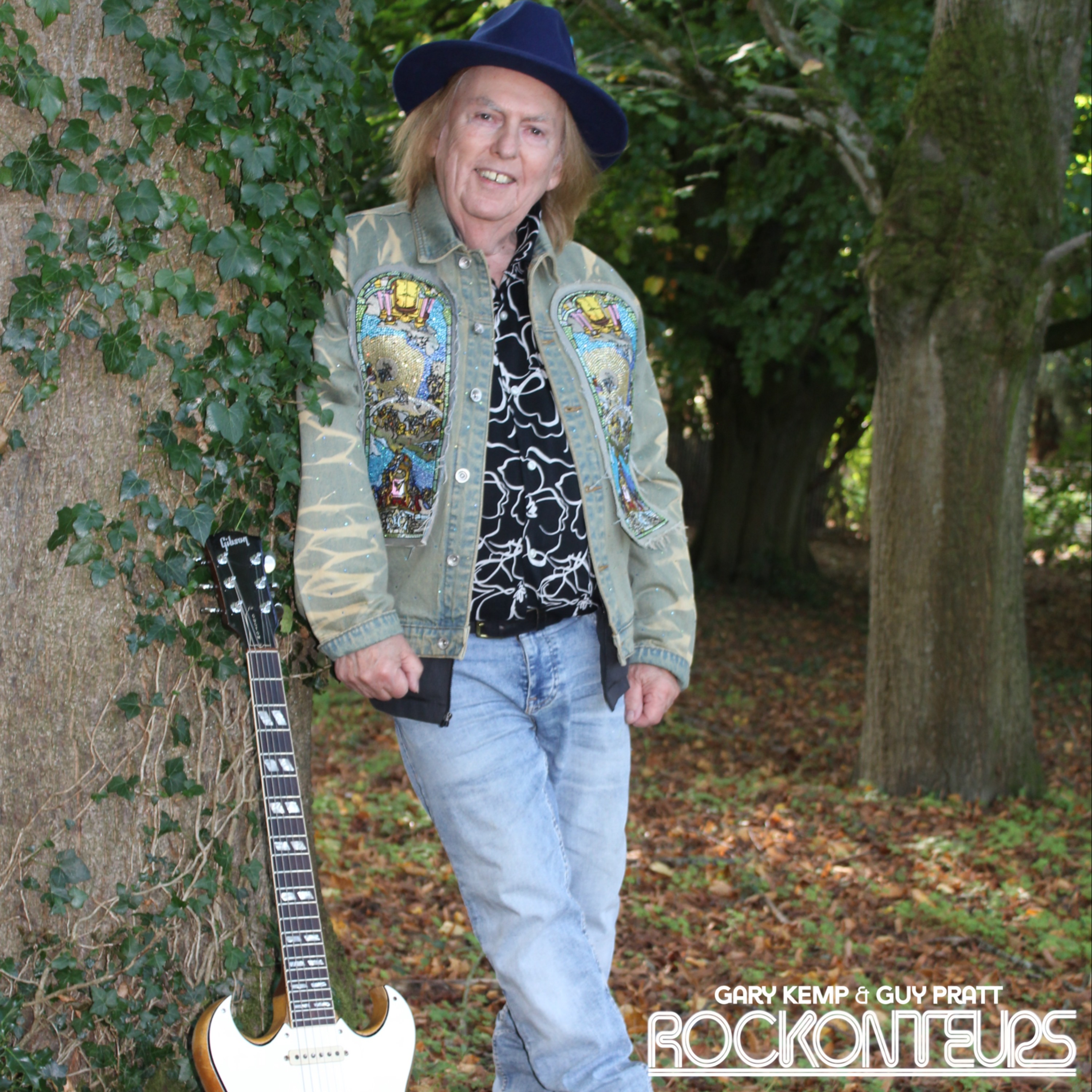 Dave Hill from Slade joins Gary Kemp and Guy Pratt