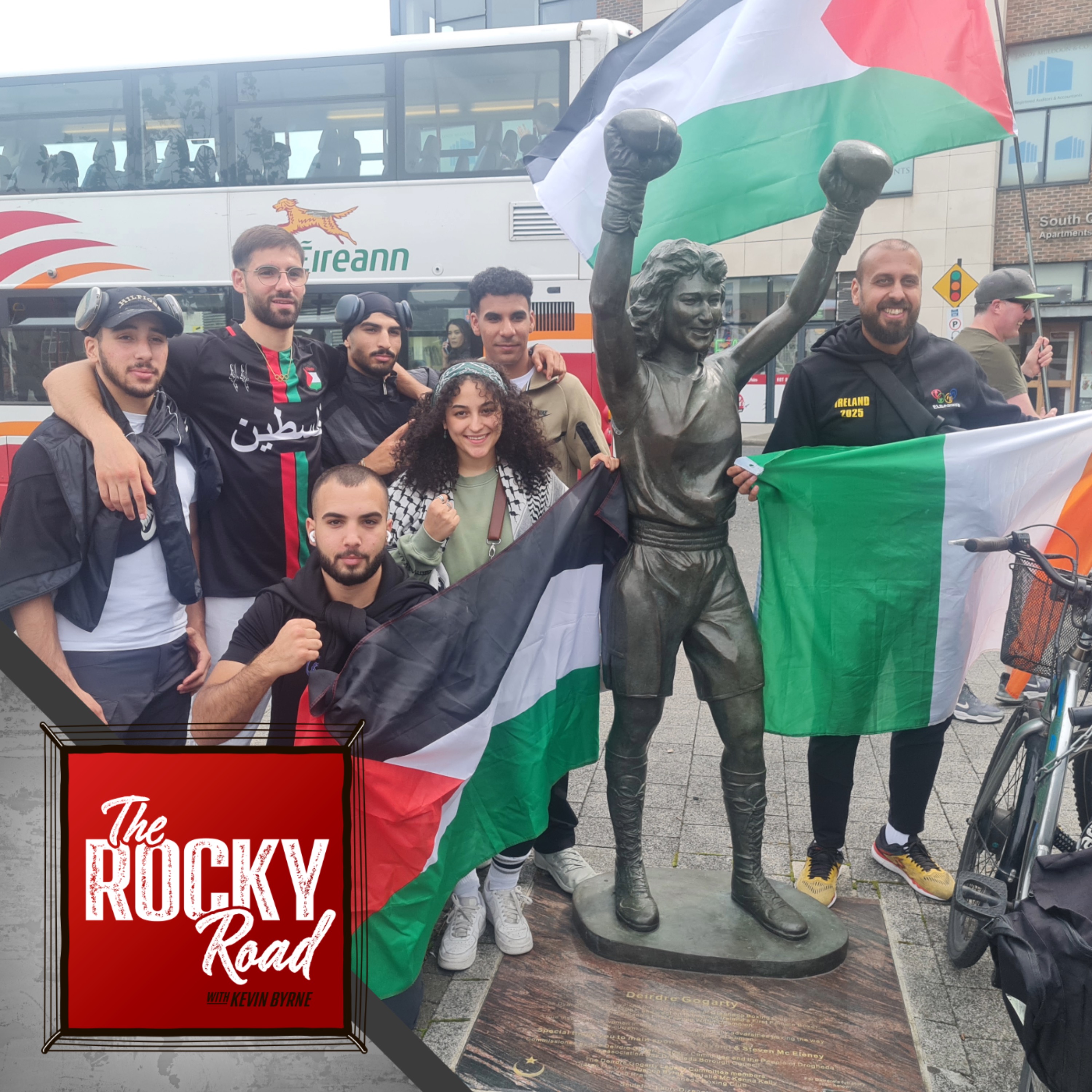On the road with the Palestine Boxing Team
