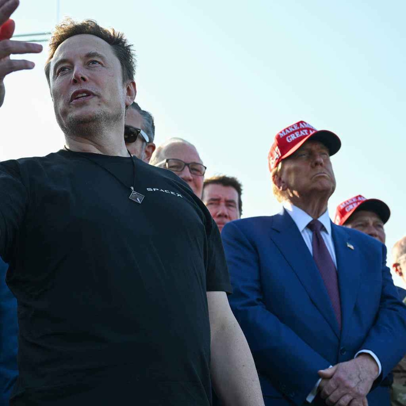 SpaceX rocket launch: Trump joins Musk at Starbase