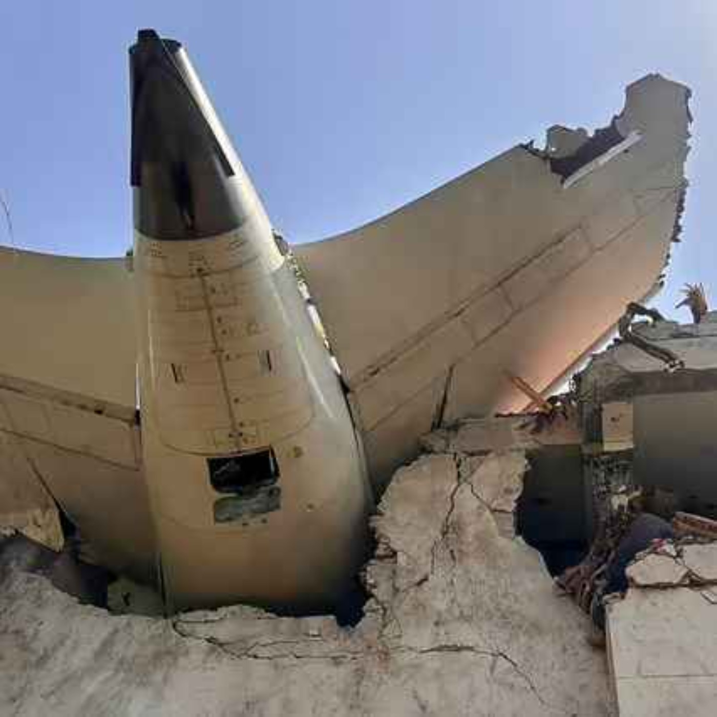 London Gatwick-bound flight crashes in India