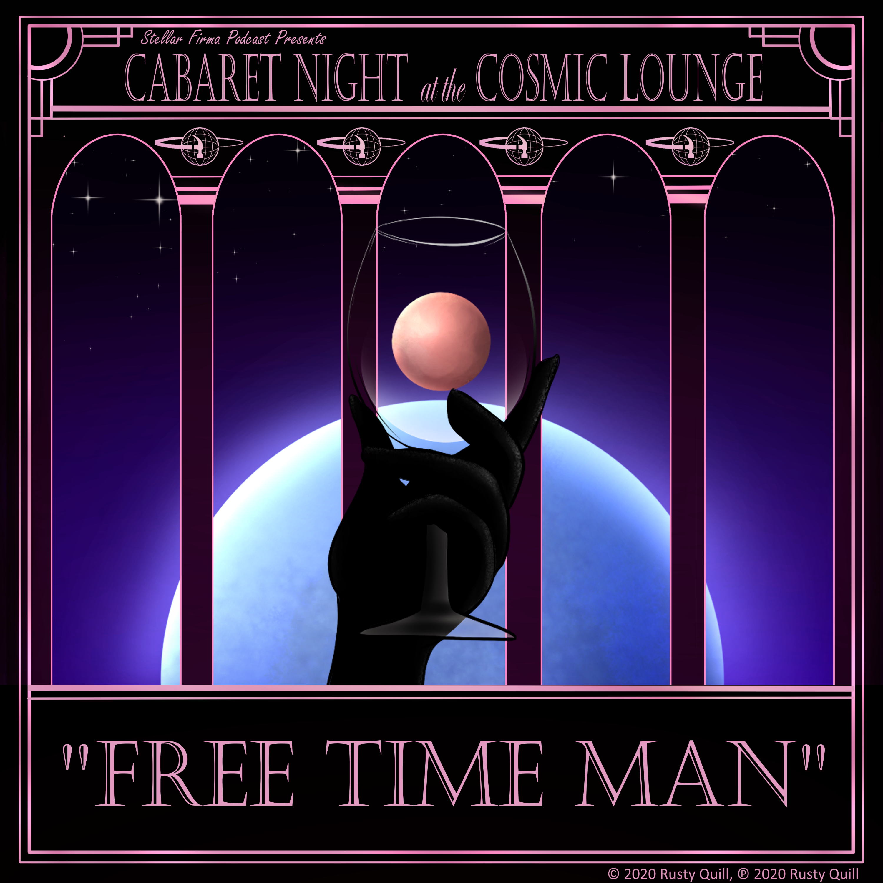 Cabaret Night at the Cosmic Lounge: Free Time Man