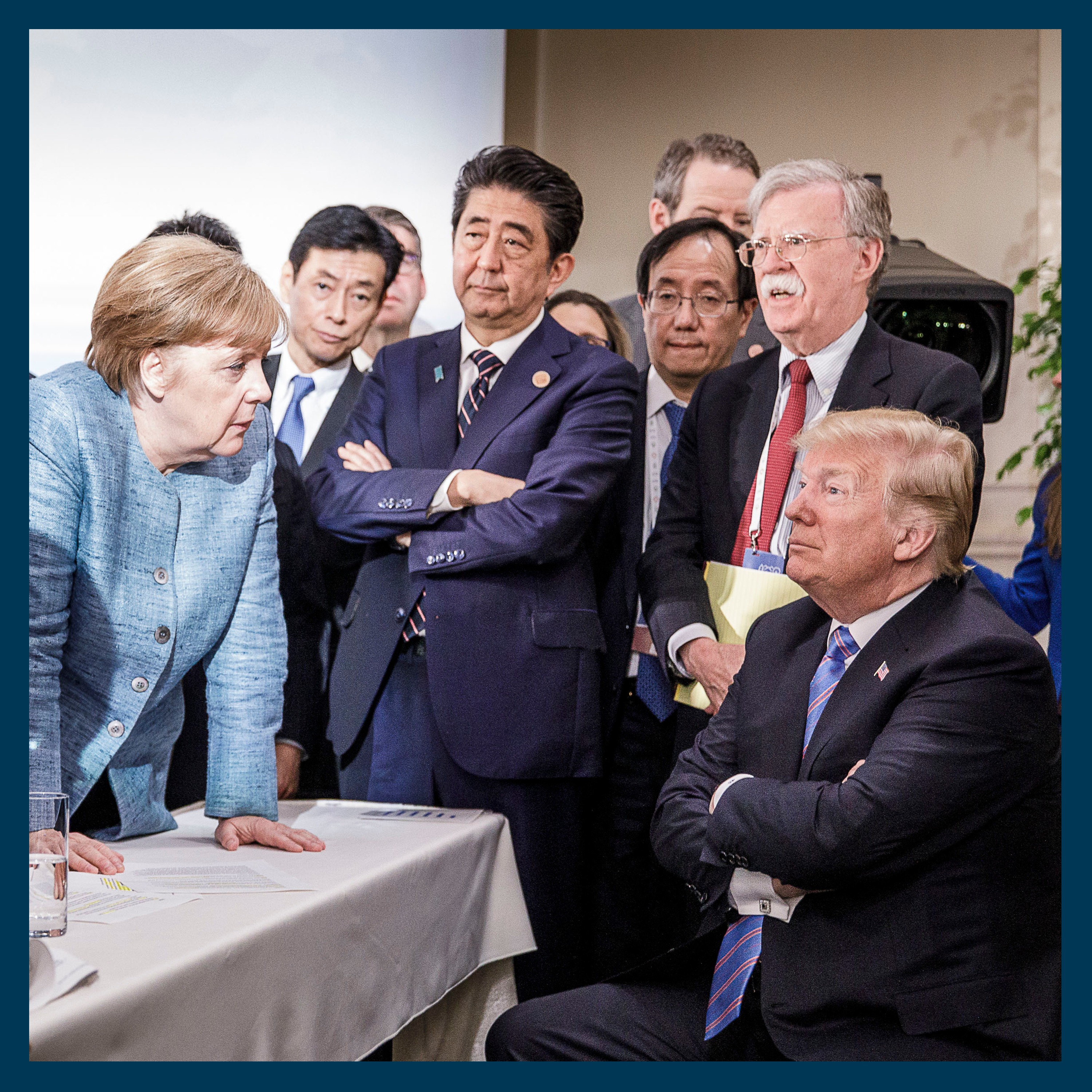 The G7 v Donald Trump 