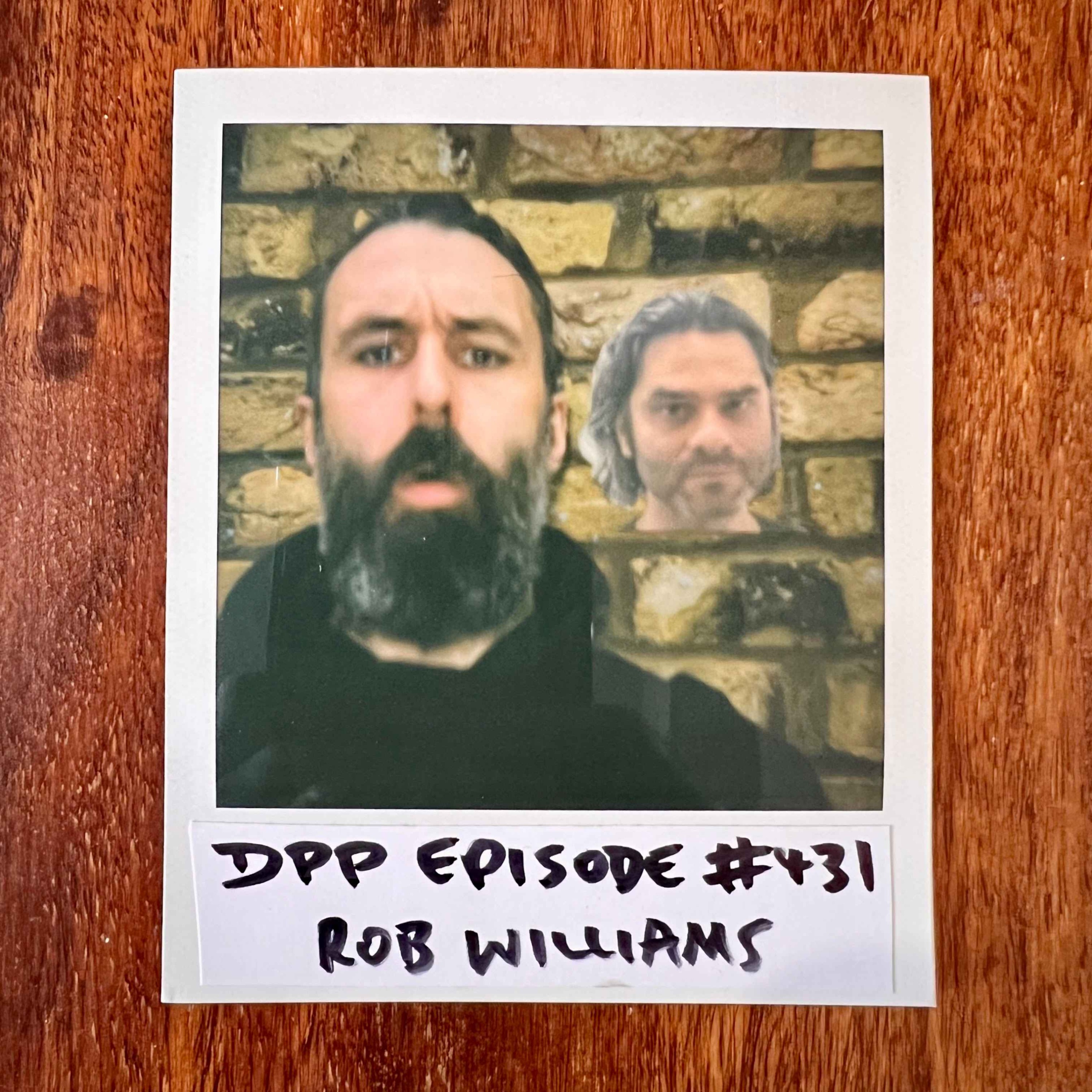cover art for Rob Williams • Distraction Pieces Podcast with Scroobius Pip #431