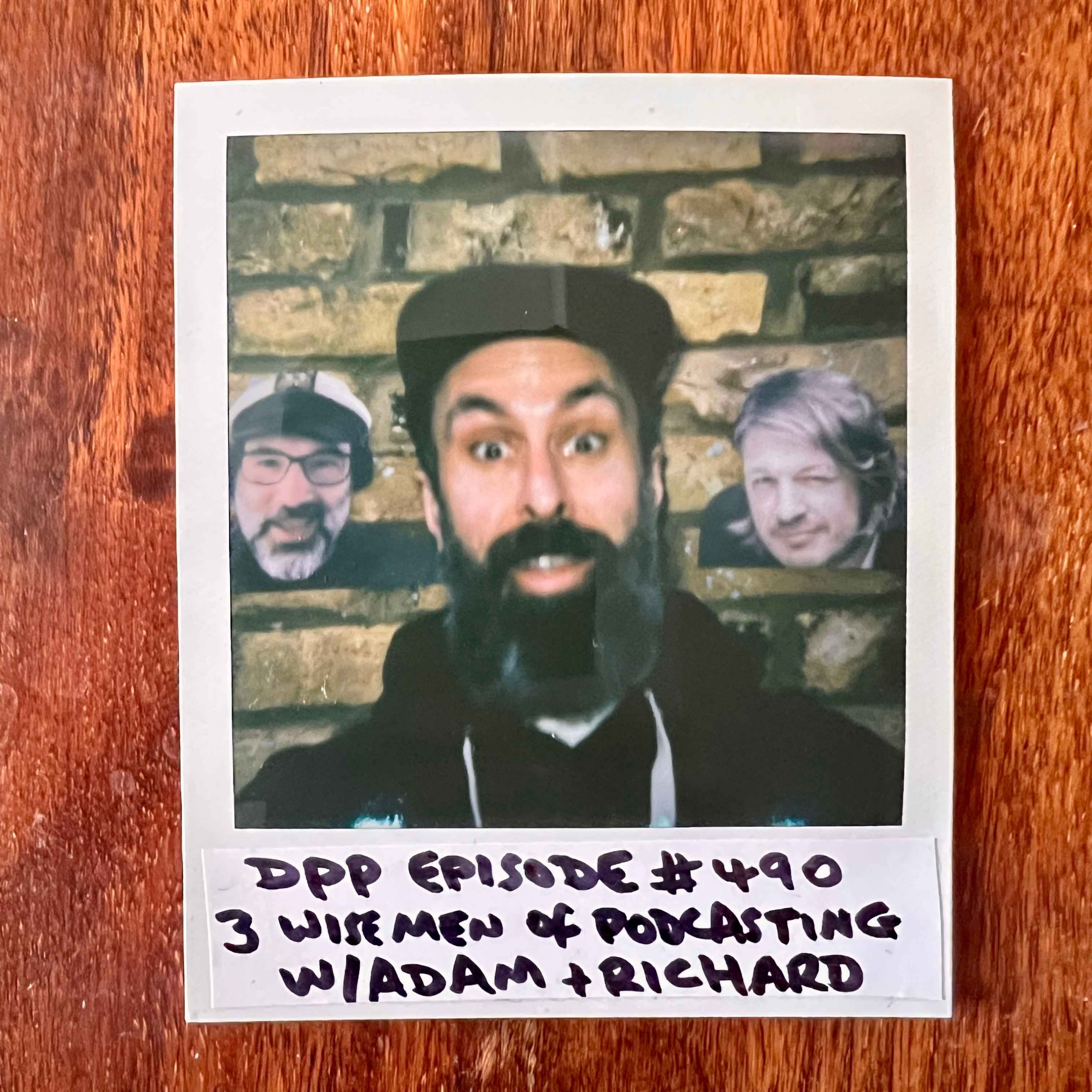 Three Wise Men of Podcasting with Adam Buxton & Richard Herring (1 of 2) • Distraction Pieces Podcast with Scroobius Pip #490