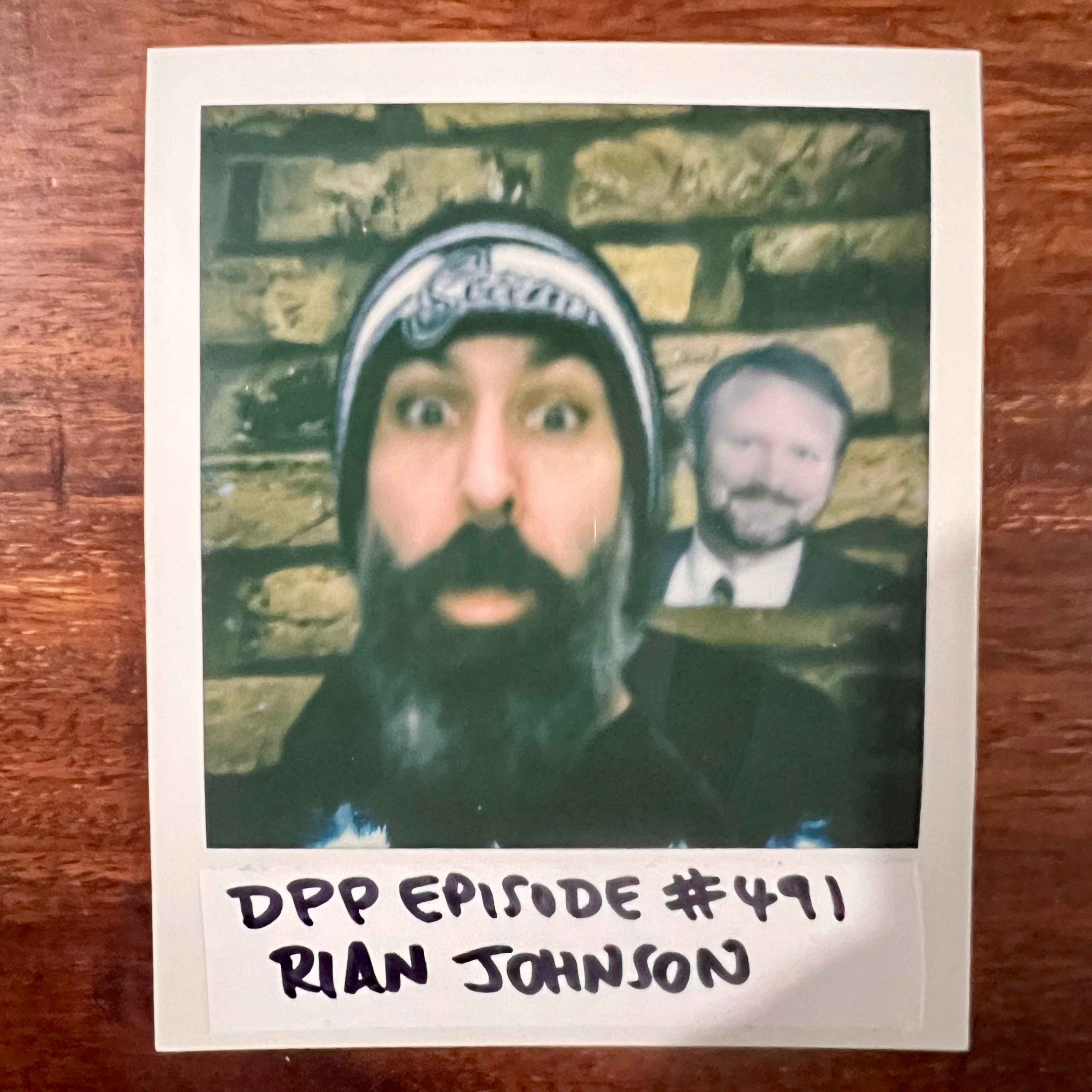 cover art for Rian Johnson • Distraction Pieces Podcast with Scroobius Pip #491