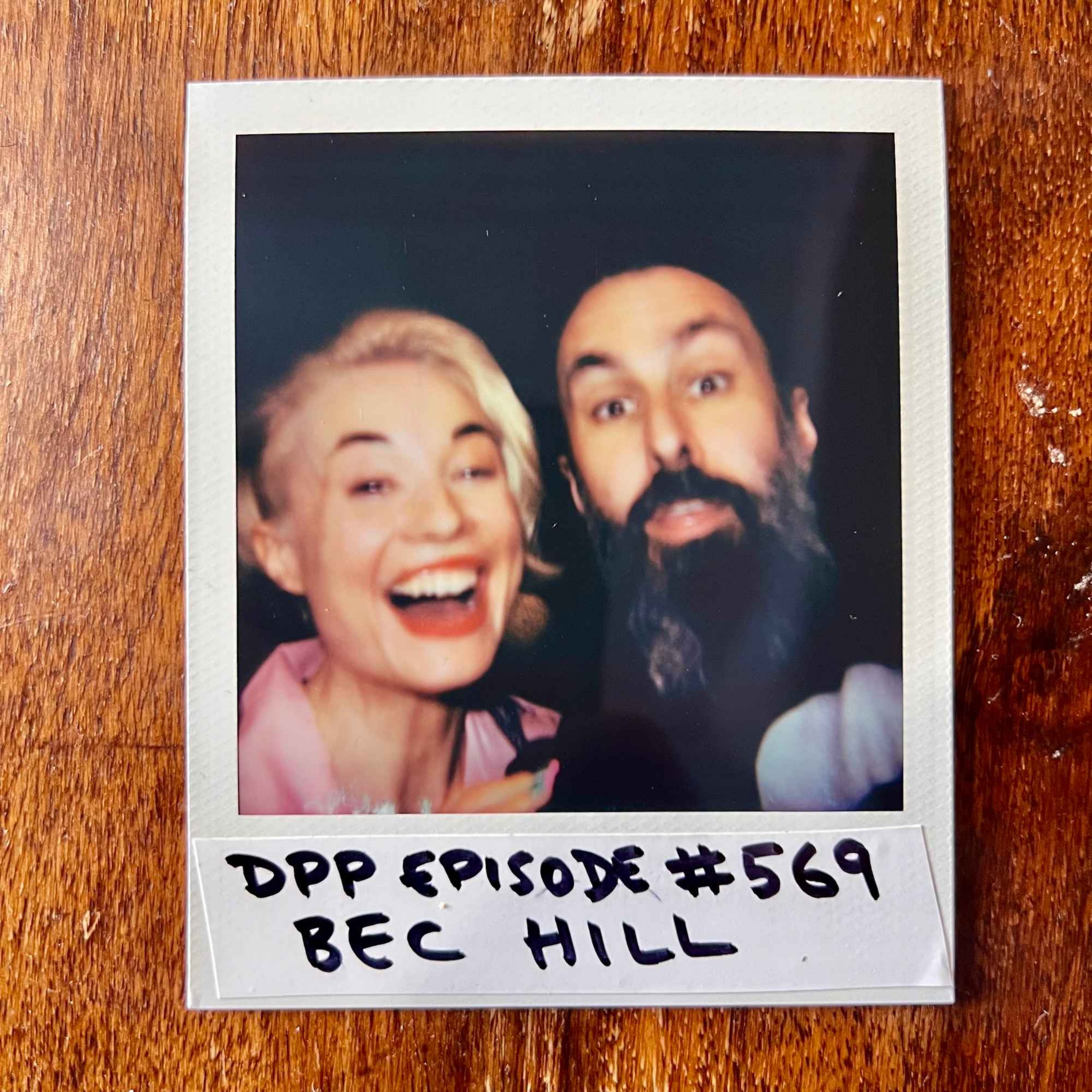cover art for Bec Hill • Distraction Pieces Podcast with Scroobius Pip #569