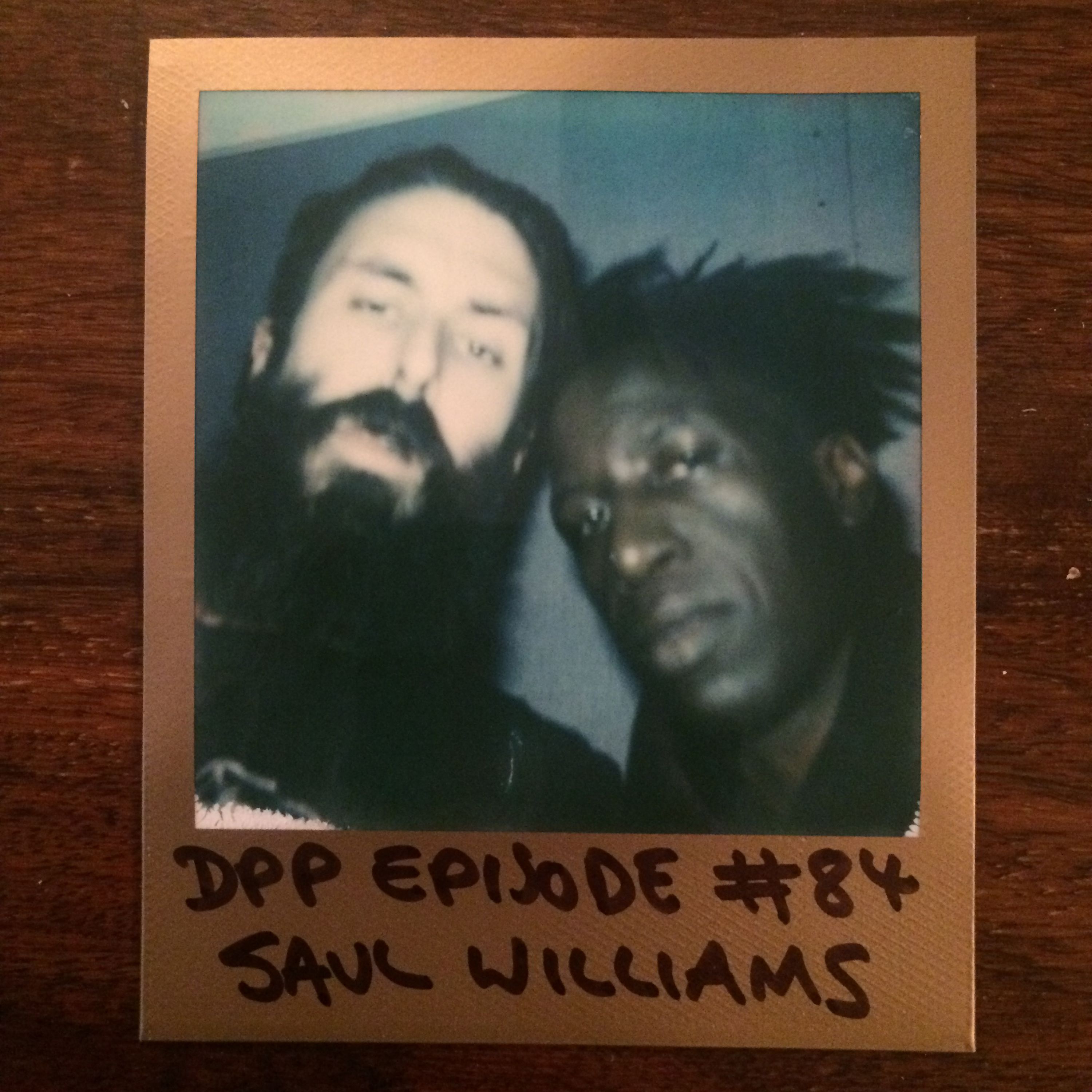 cover art for Saul Williams - Distraction Pieces Podcast with Scroobius Pip #84