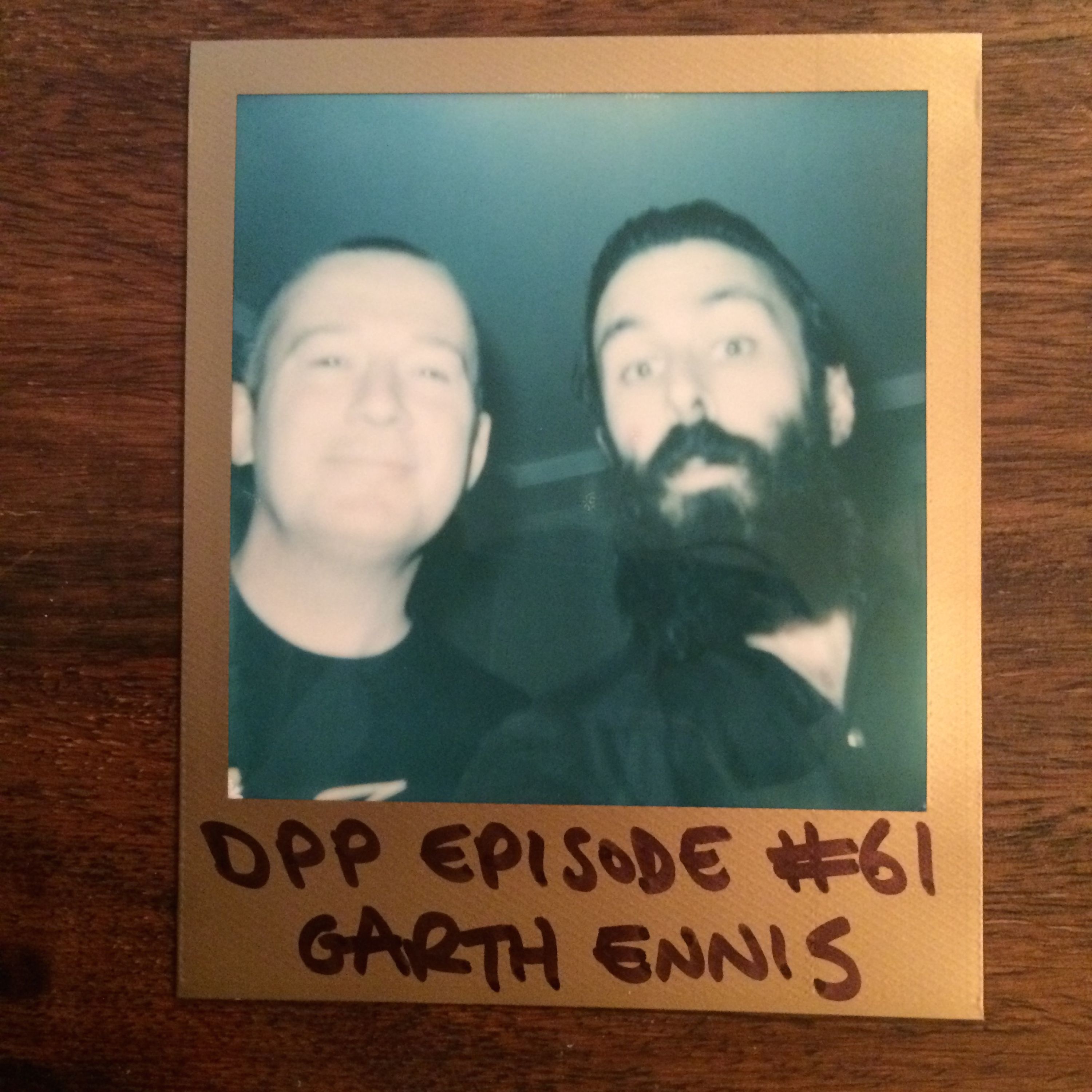 cover art for Garth Ennis - Distraction Pieces Podcast with Scroobius Pip #61