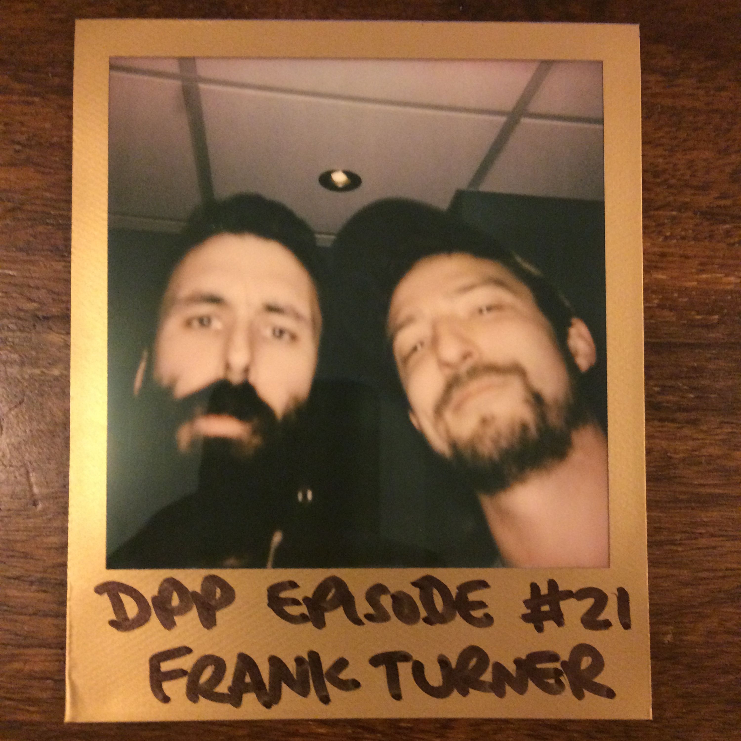 cover art for Frank Turner - Distraction Pieces Podcast with Scroobius Pip #21