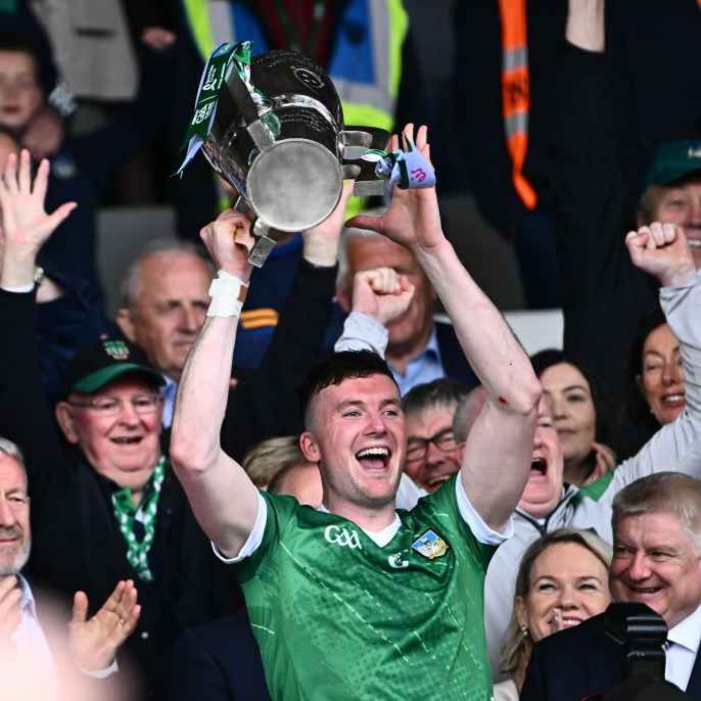 Hurler Donal O'Grady reacts to Declan Hannon's retirement episode artwork