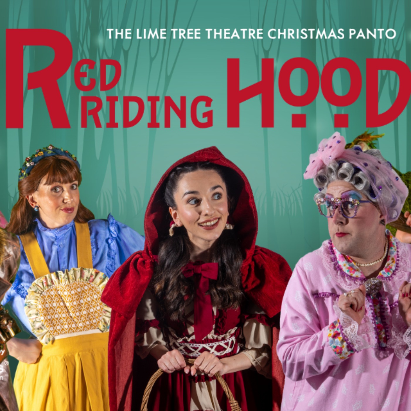 Red Riding Hood Panto cast performing at the Lime Tree Theatre join us episode artwork