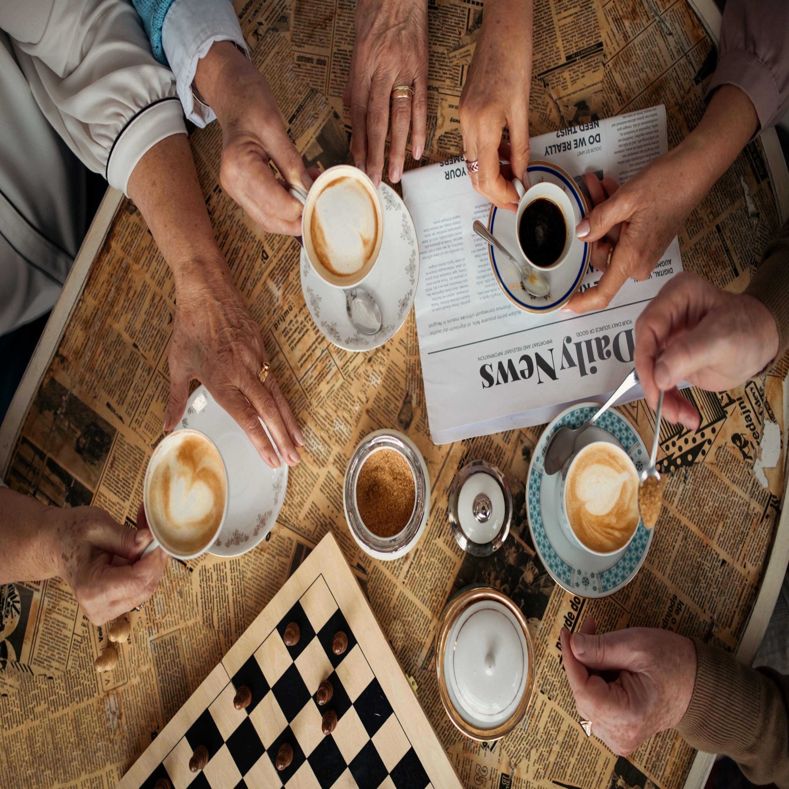 This weekend's coffee break chat with Nick Rabbits, Edana Flynn and Lynda Sheehan episode artwork