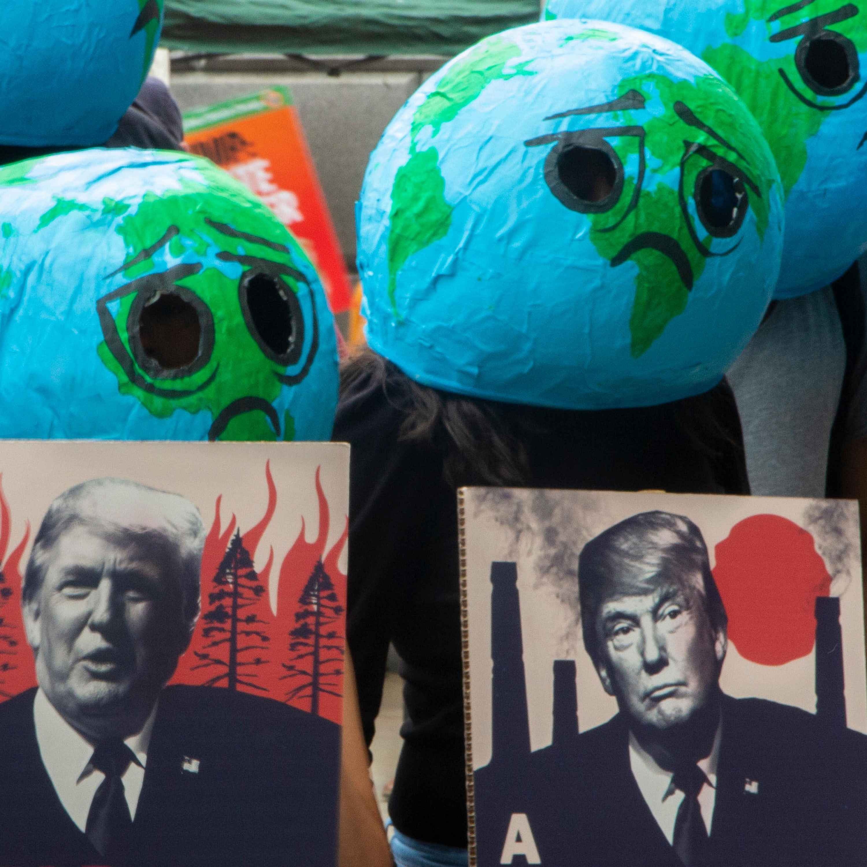 Climate scientists vs. Donald Trump