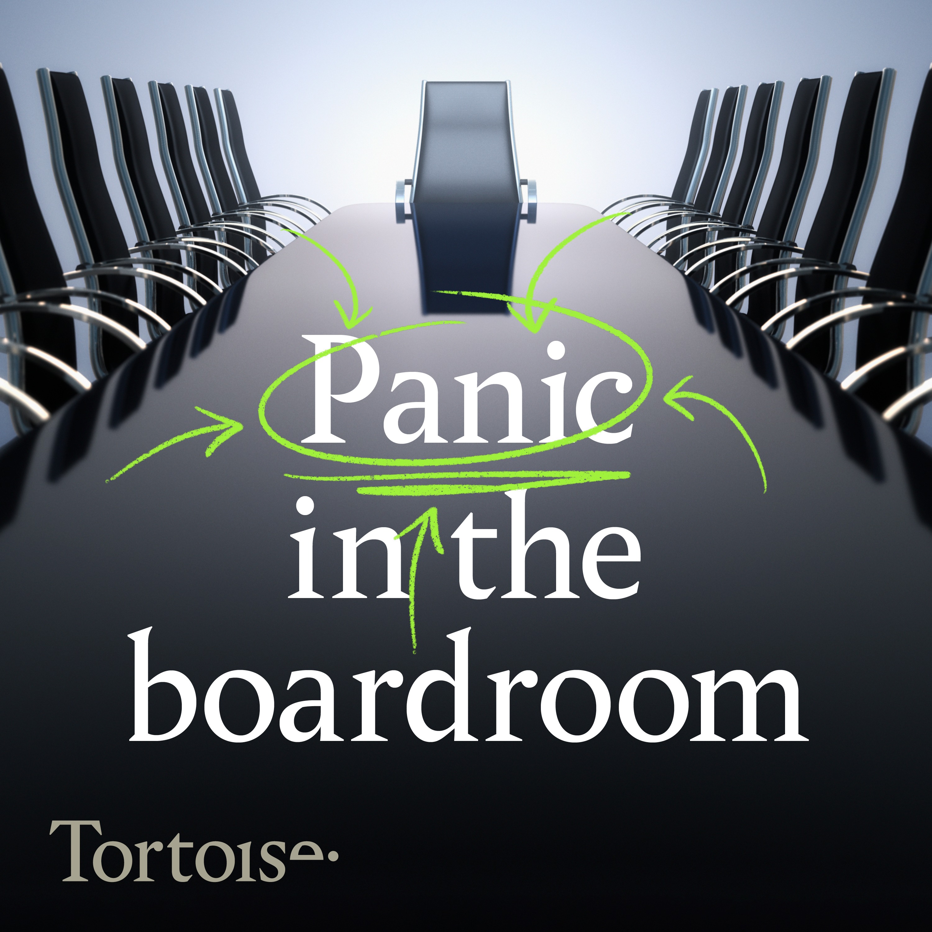 cover art for Panic in the Boardroom