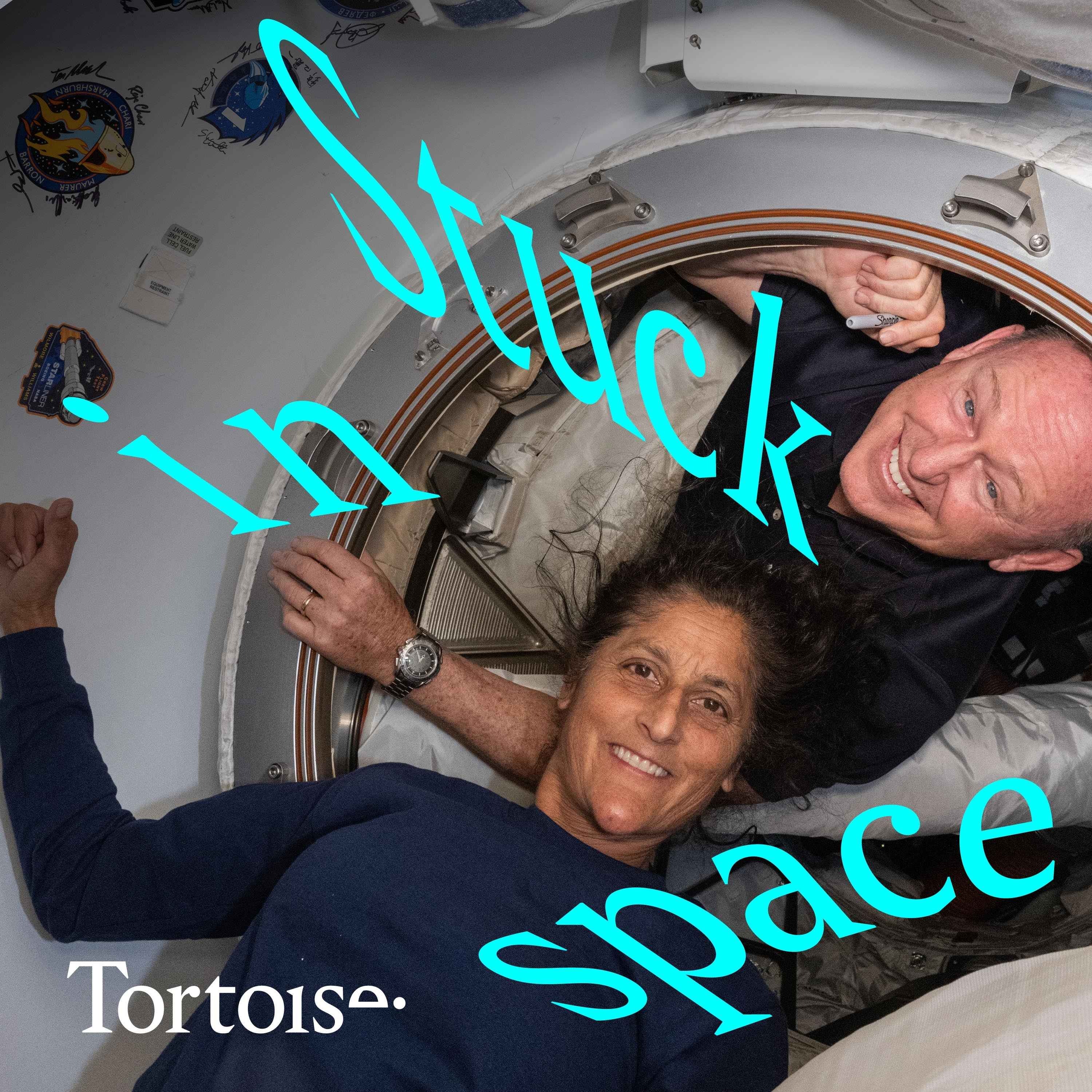 Stuck in space - podcast episode cover