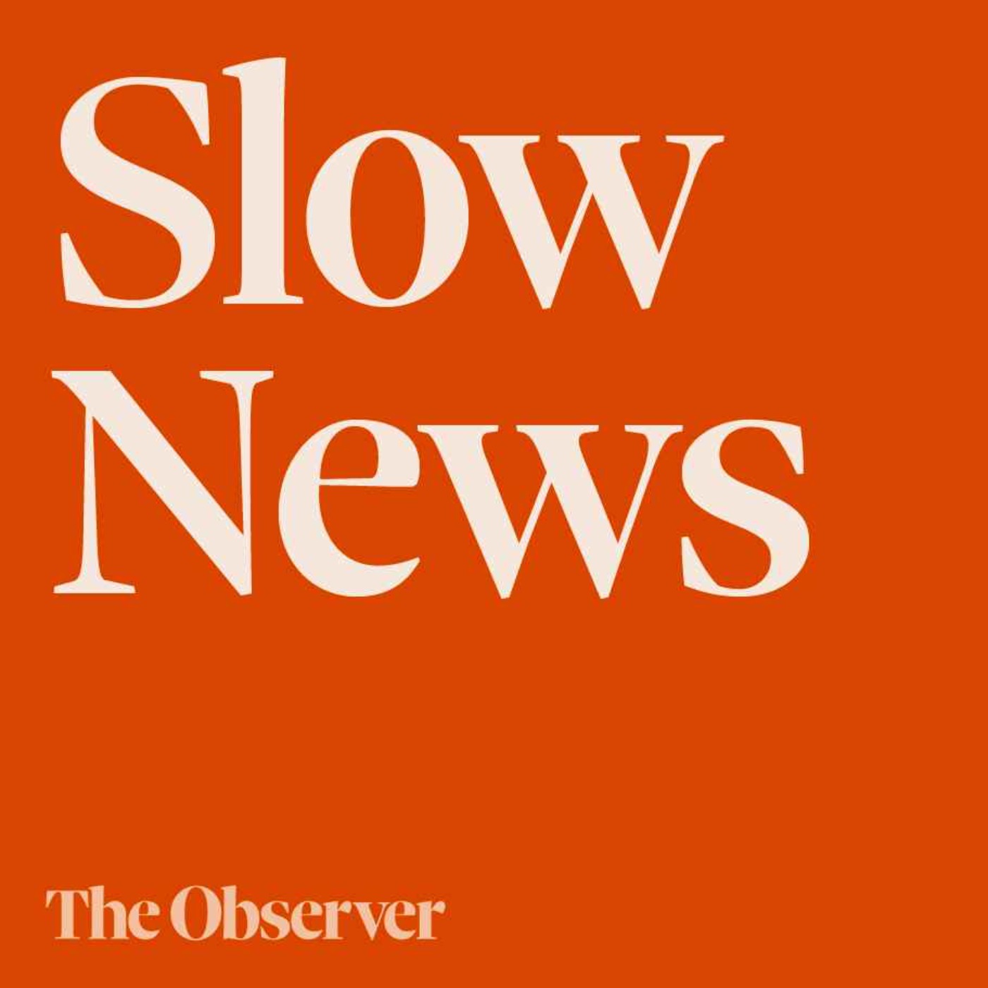 The Slow Newscast 