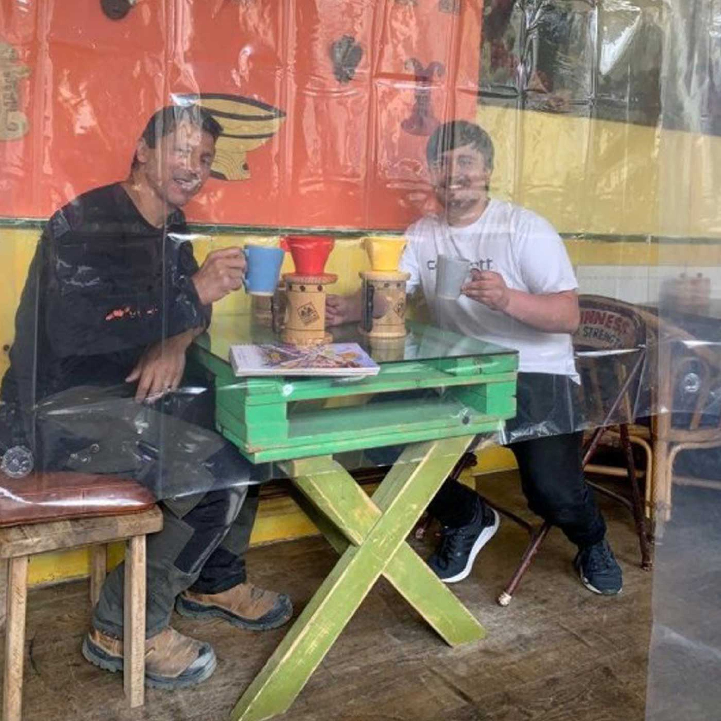This Cafe Is Using Shower Curtains To Try Keep People Safe episode artwork