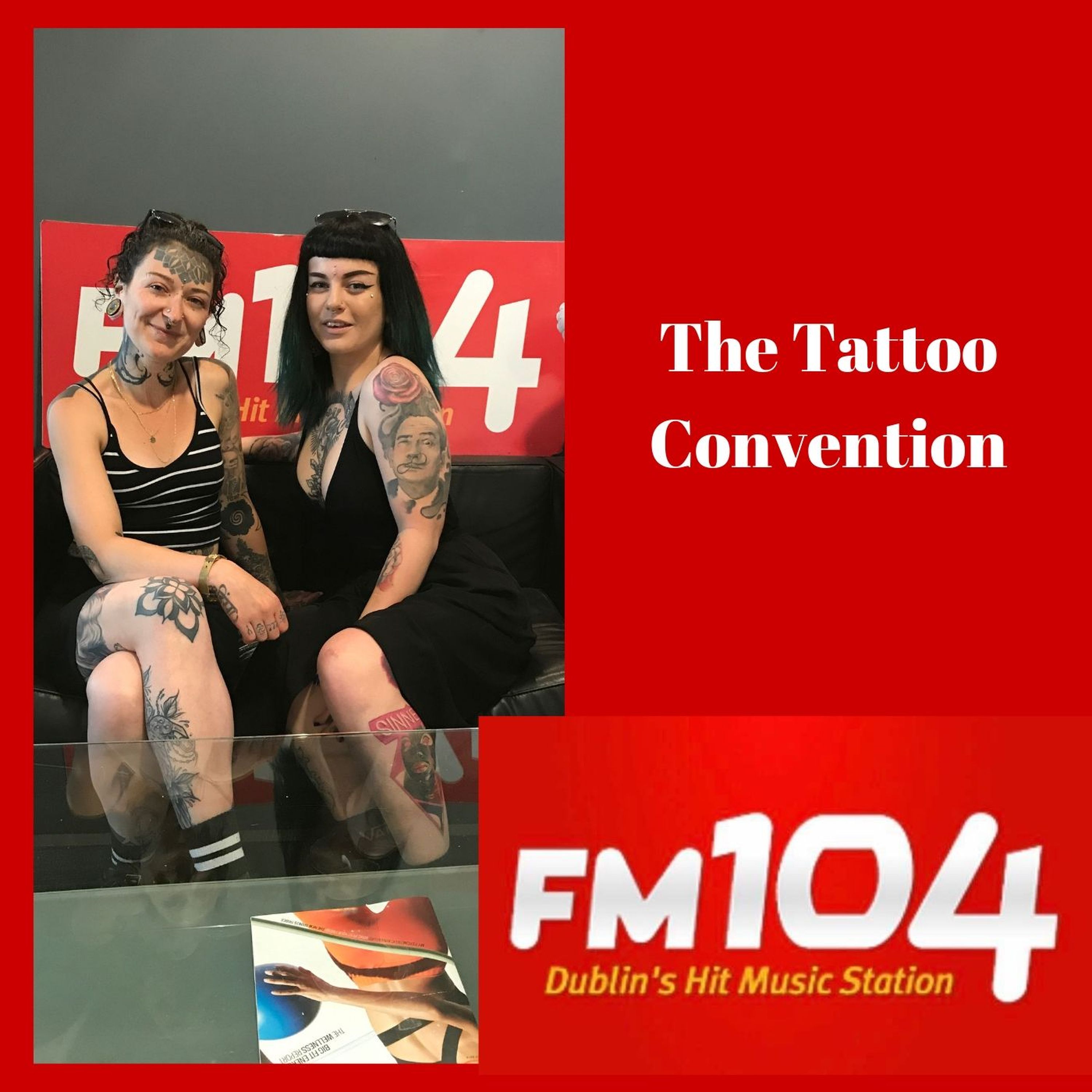 Merrin and Carla from the Dublin Tattoo Convention