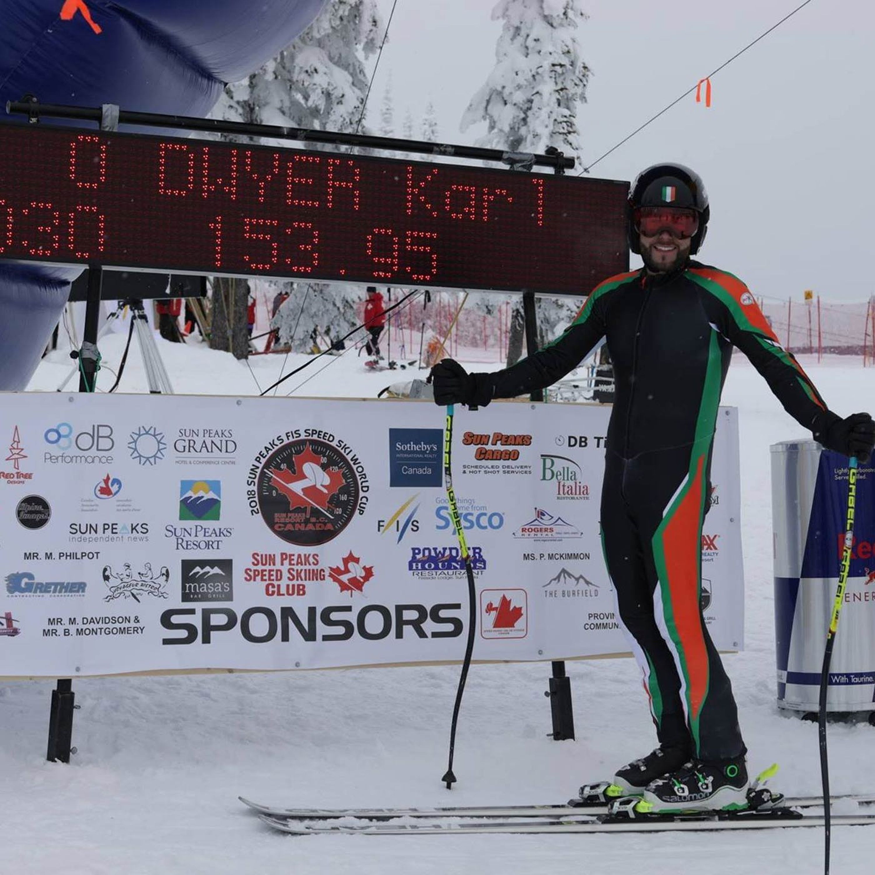 Ireland's First Ever Speed Skier Karl O'Dwyer