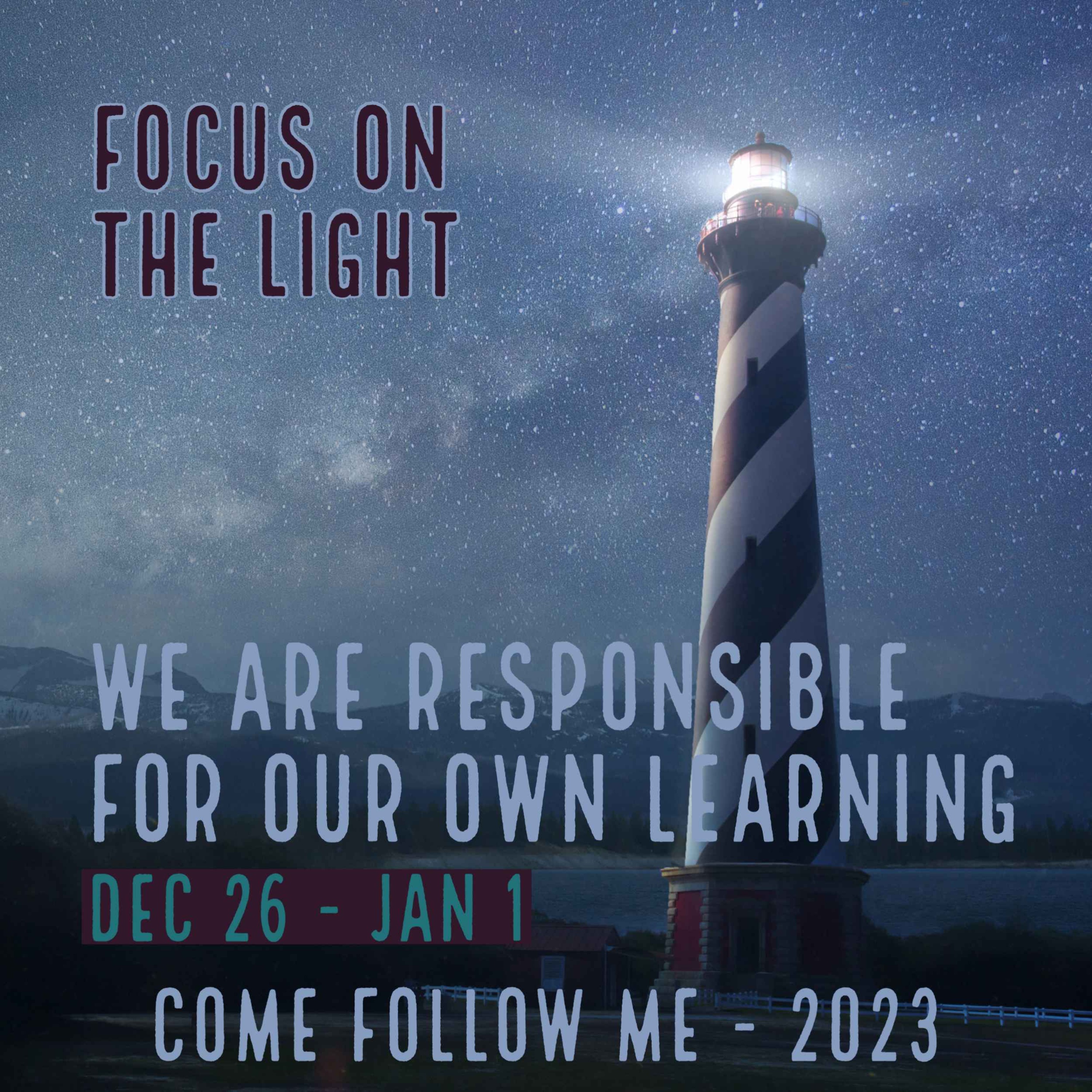 cover art for We Are Responsible for Our Own Learning