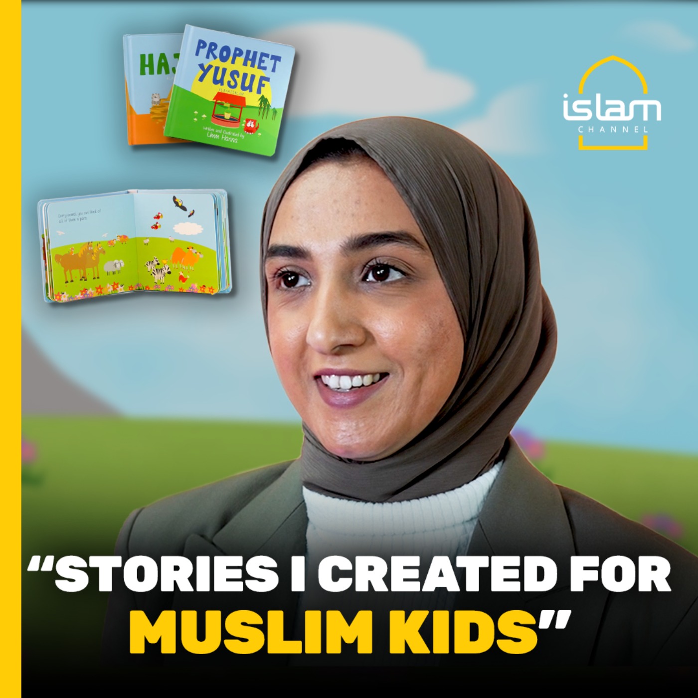 "Stories I created for Muslim kids"