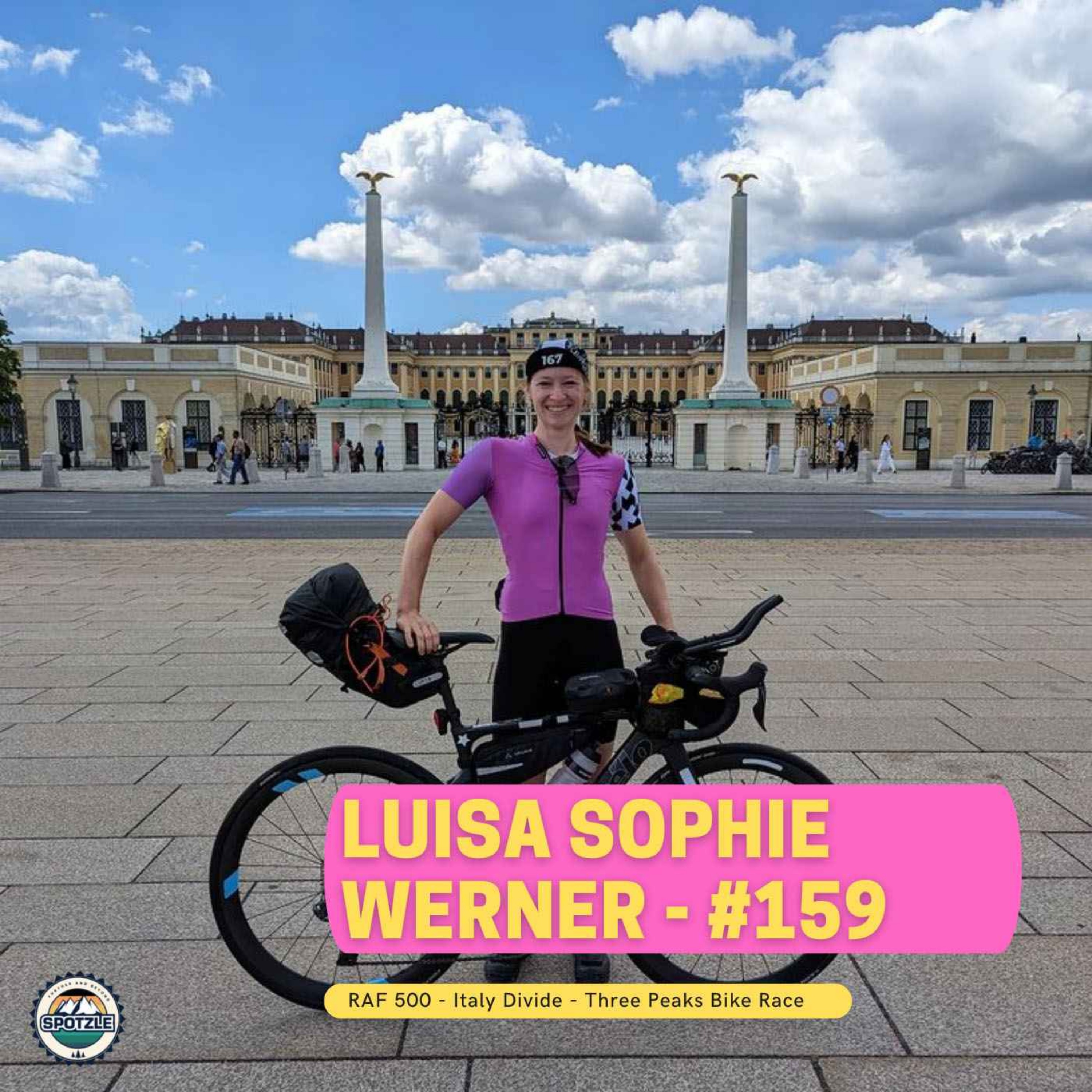 cover art for Episode 159 - Luisa Sophie Werner & la Three Peaks Bike Race 