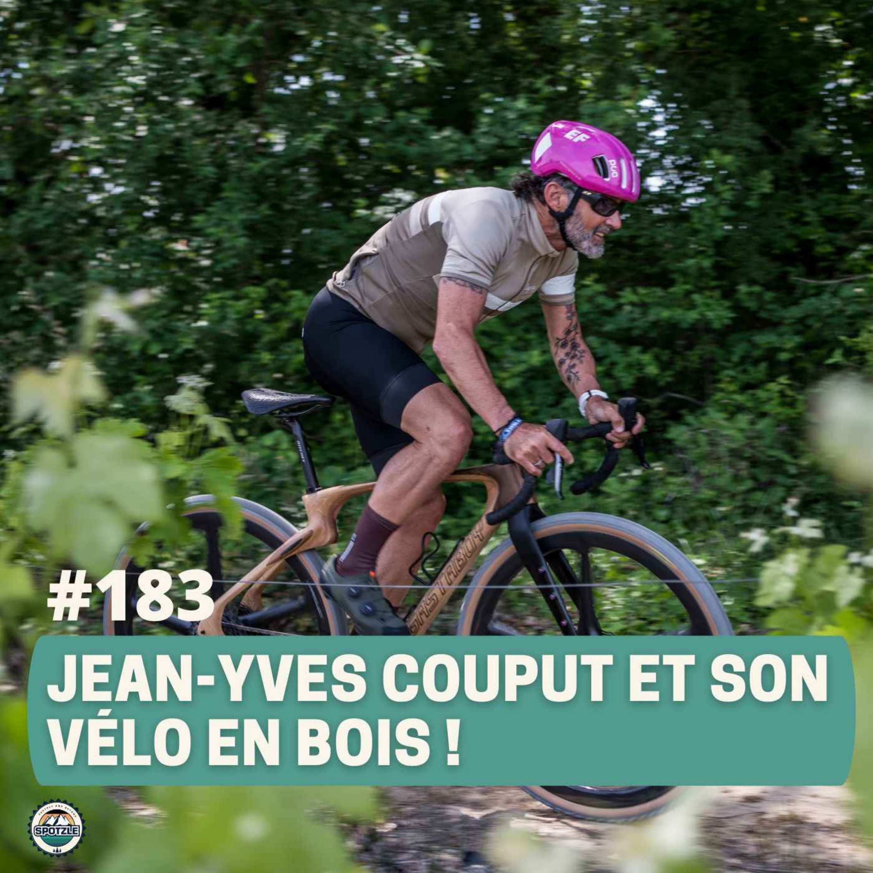 cover art for Episode 183 - Jean-Yves Couput et son vélo en bois