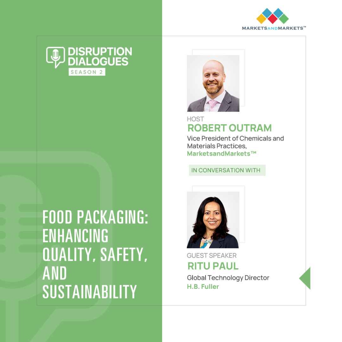Role of Food Packaging in enhancing Quality, Safety & Sustainability